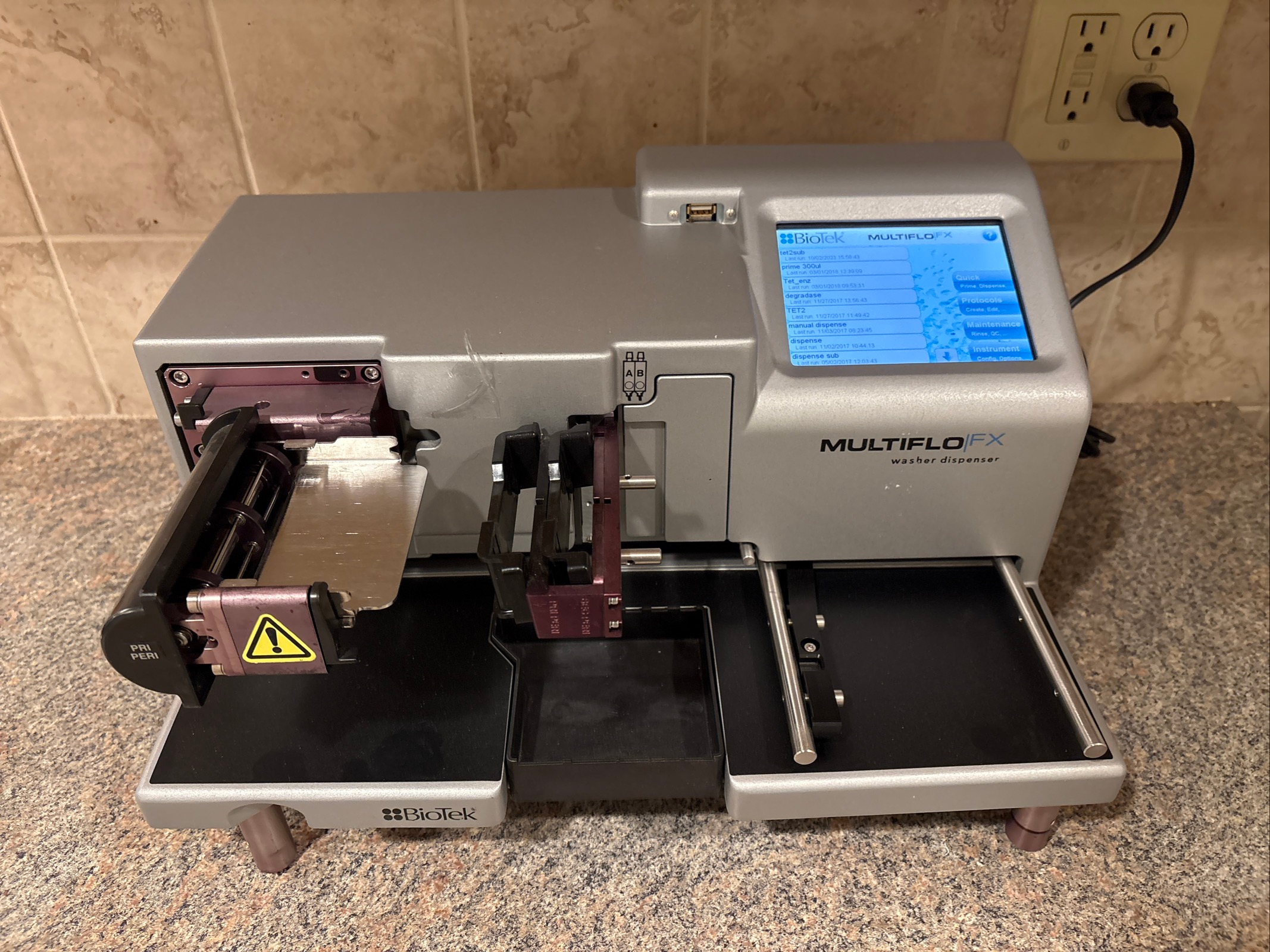 Biotek Multiflo FX Touch Microplate Reagent Dispencer MFXP