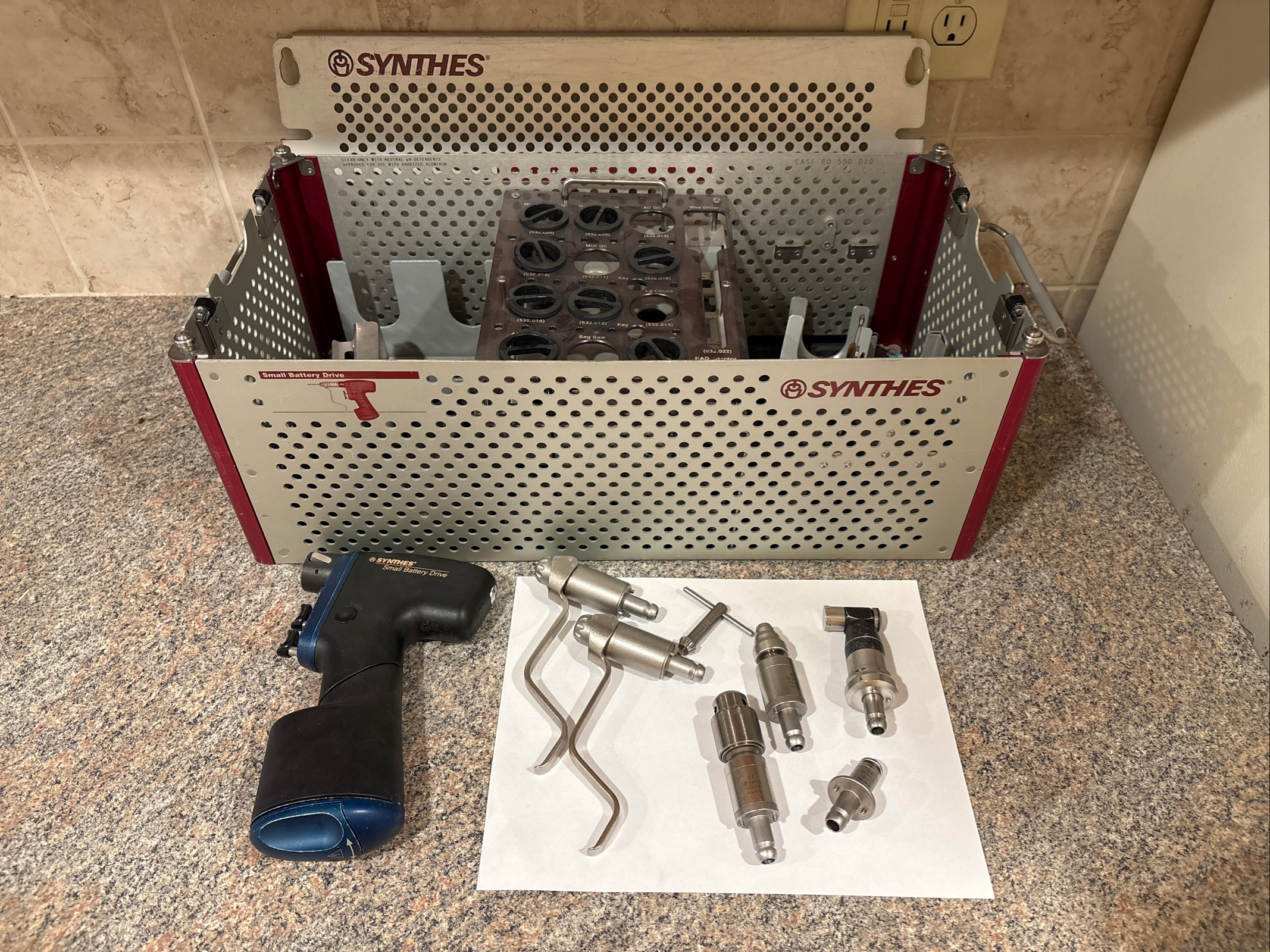 Synthes Small Battery Driver Set