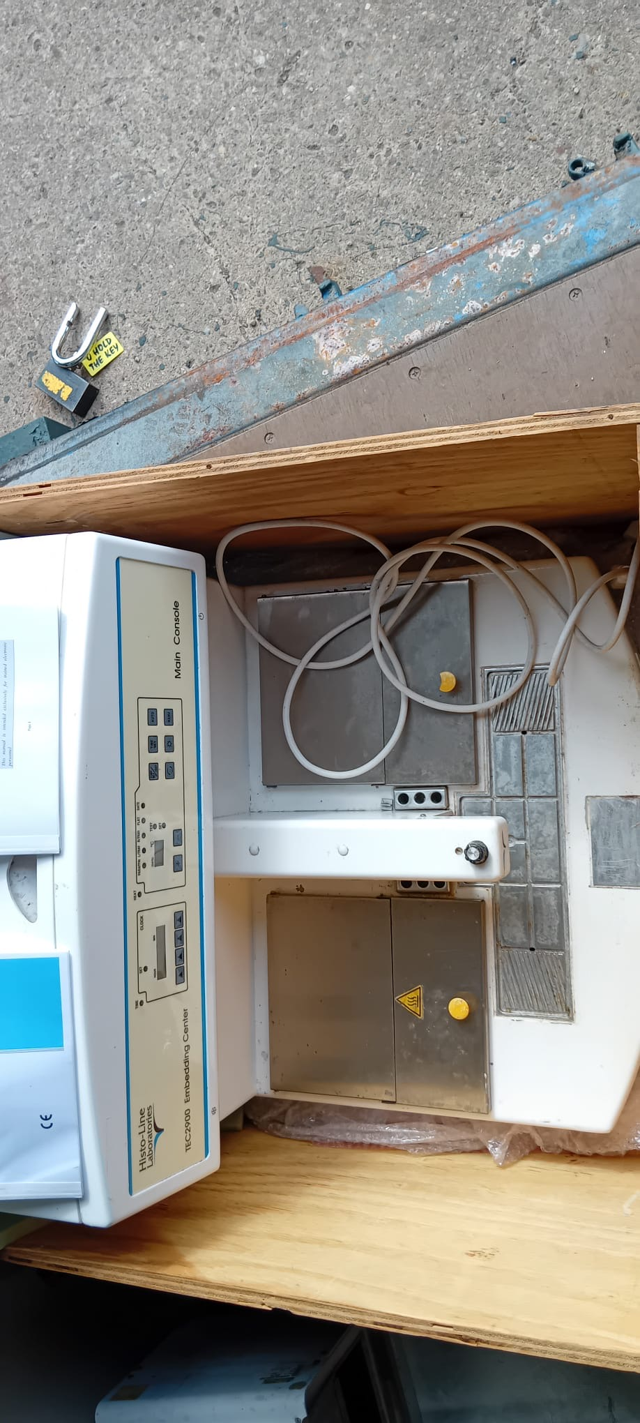 Histo-Line TEC 2900 Tissue Embedding Center + Tissue-Tek Cold Plate (Complete Set)