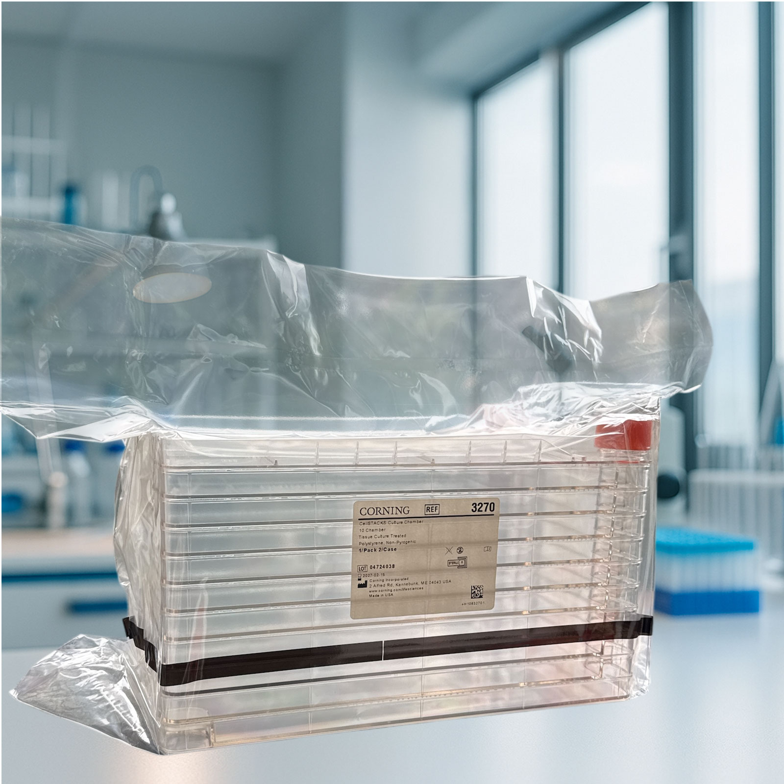 Corning CellSTACK® 3270 Cell Culture System – TC Surface, 6,360 cm², Sterile