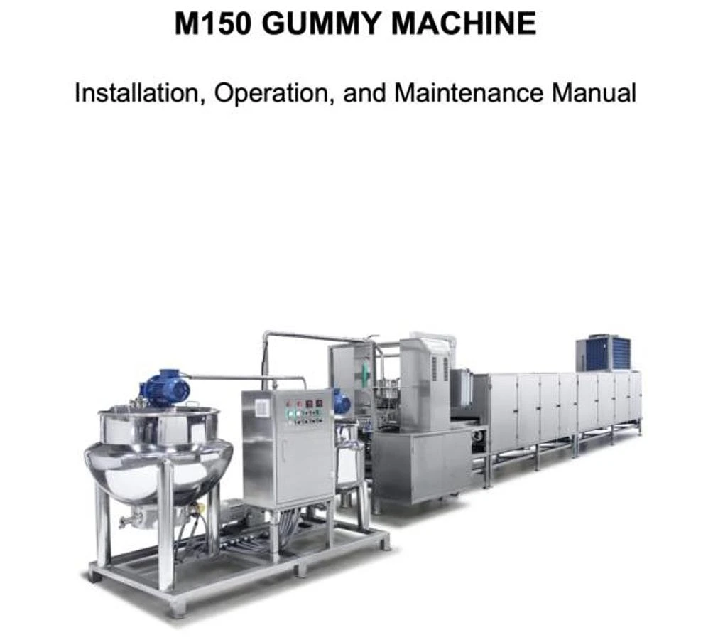 Complete  Gummy  line  model  M-150  year  2023