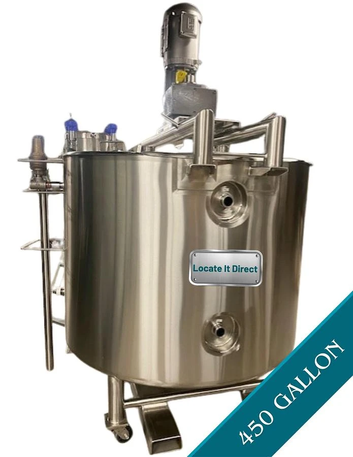 LID SST-450 Gallon Jacketed Double Motion Kettle