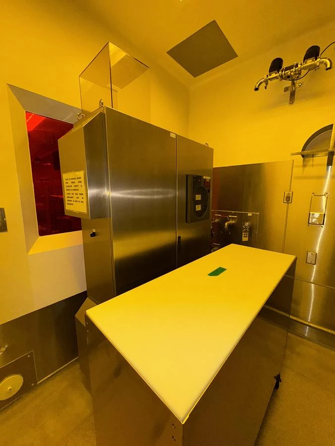 Romaco 1300L Jacketed triple motion mixing Tank