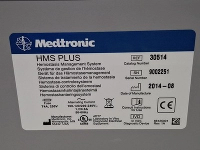 Medtronic Hepcon HMS Plus Coagulation Analyzer | LabX.com
