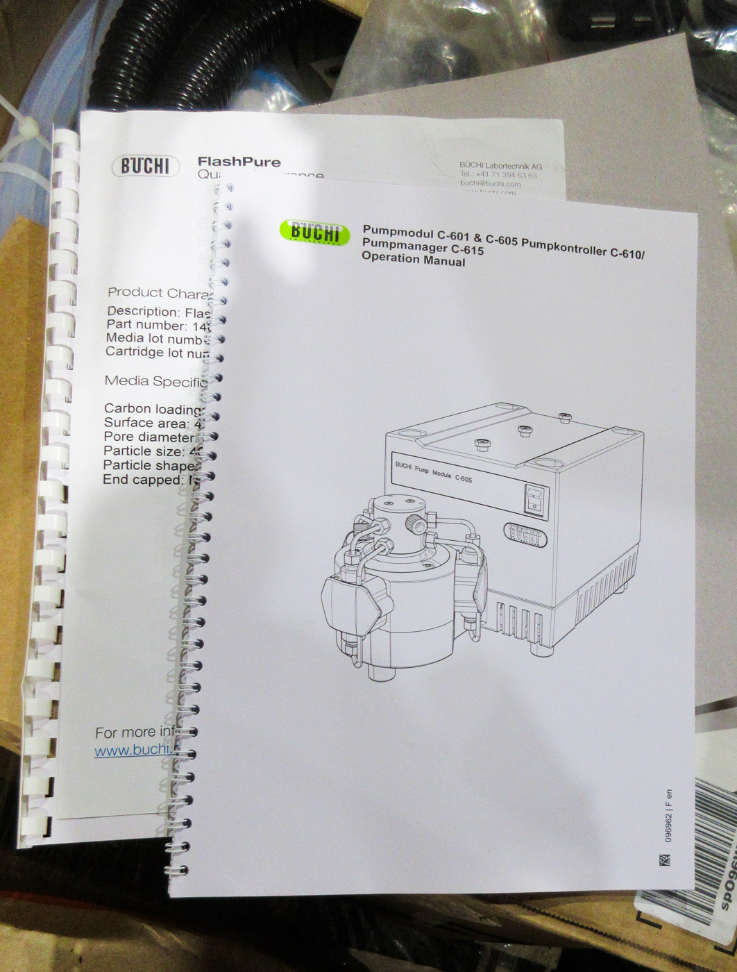 Buchi Pump Modules for the BUCHI Sepacore® Chromatography systems- 2 available ( Asset # V2202 )