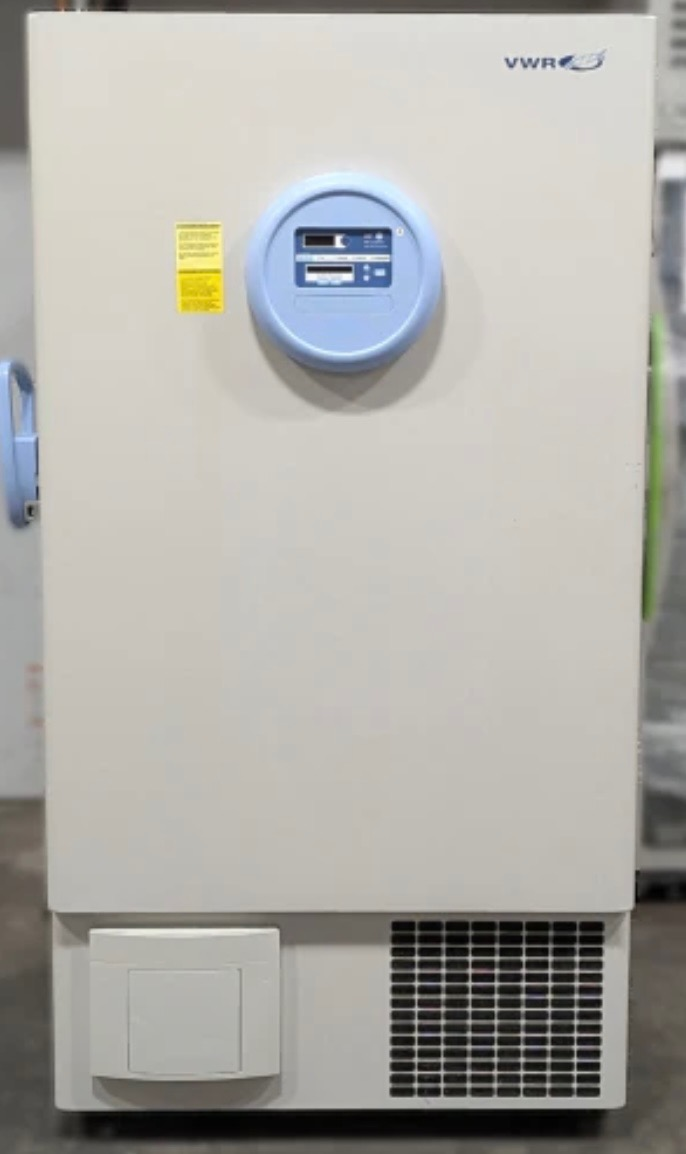 VWR -80 ultra low freezer with racks