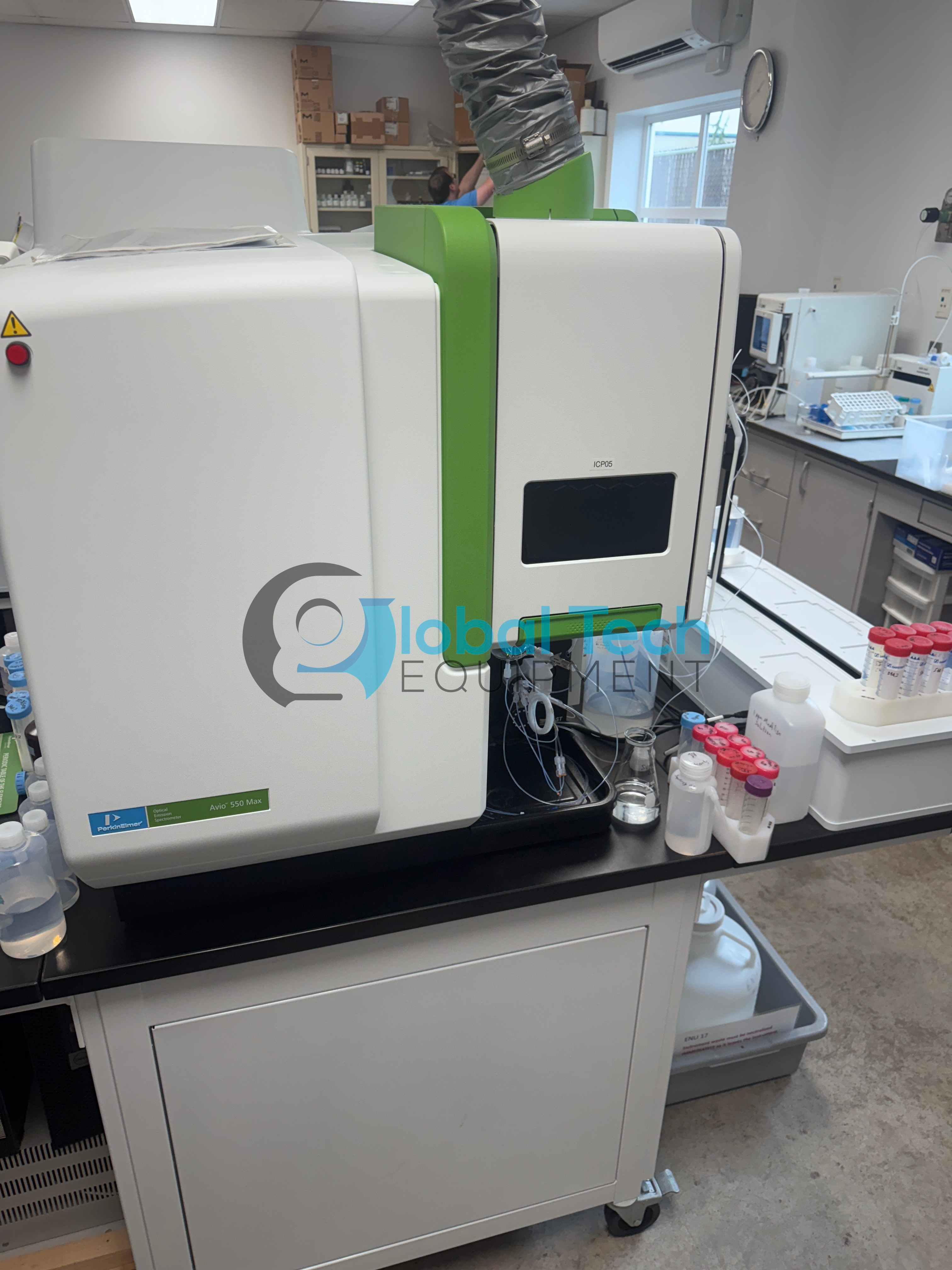 2023 PerkinElmer Avio 550 Max ICP-OES (Optical Emission Spectrometer) with ESI SC-4DX Autosampler (SampleSense)