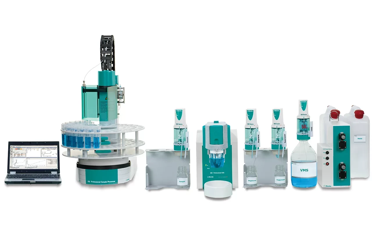 894 Professional CVS fully and flexibly automated for large sample series | Metrohm