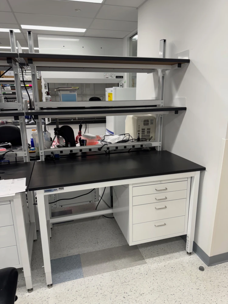 Lab Bench Recipe Compound V Mod Adapt-a-Lab 5' Stationary Lab Bench | LabX.com