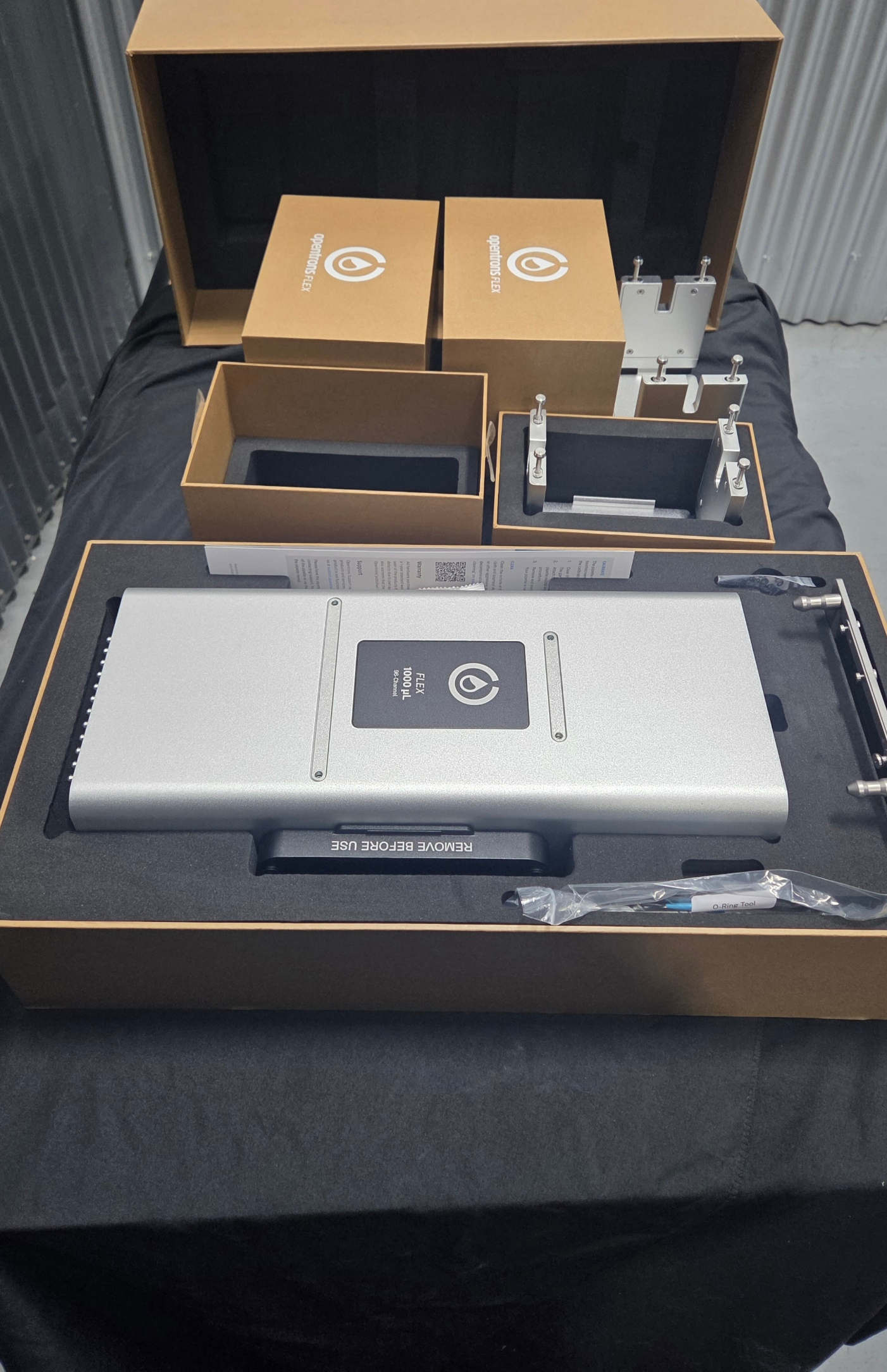 Opentrons Flex 96 Channel Pipette 5-1000uL Open Box - New Complete 999-00196