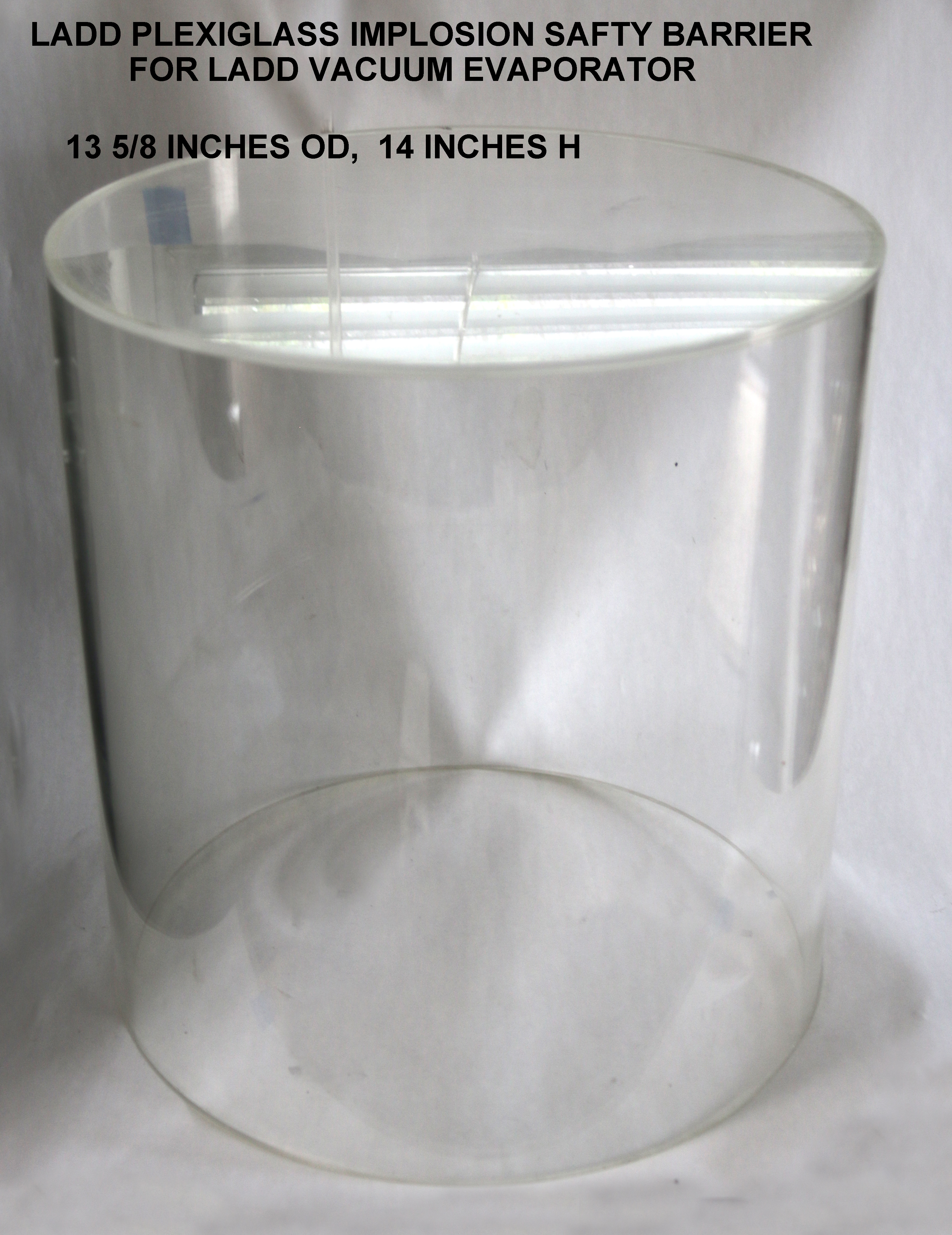 Bell jar implosion protector, Ladd