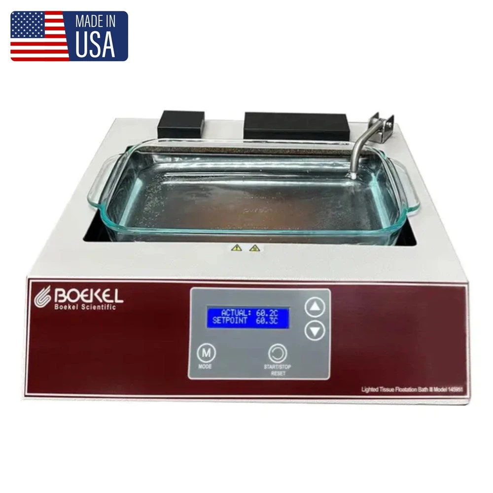 Deluxe Illuminated Tissue Float Bath w/ Heat Block