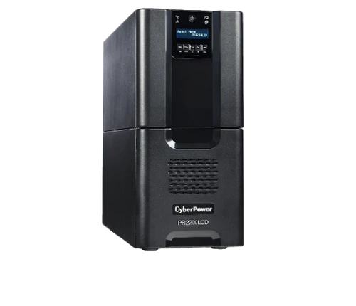 PR2200LCD CyberPower Smart App Sinewave UPS System, 2200VA/1980W, 10 Outlets, AVR, Tower Battery Backup