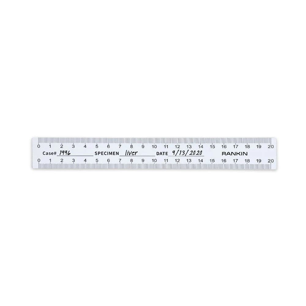 Paper Ruler Arjo Disposable Paper Rulers, 20cm (Pack of 50) | LabX.com