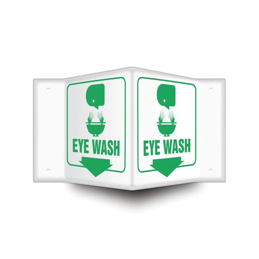 Projecting Eye Wash Station Sign