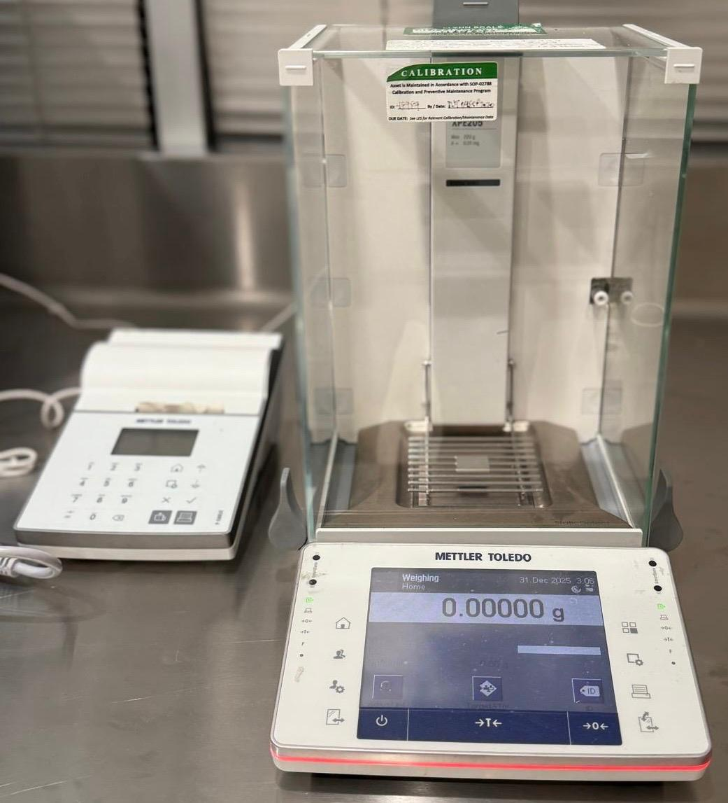 Mettler Toledo XPE 205 Scale, Balance, Analytical Scale 0.01mg ...