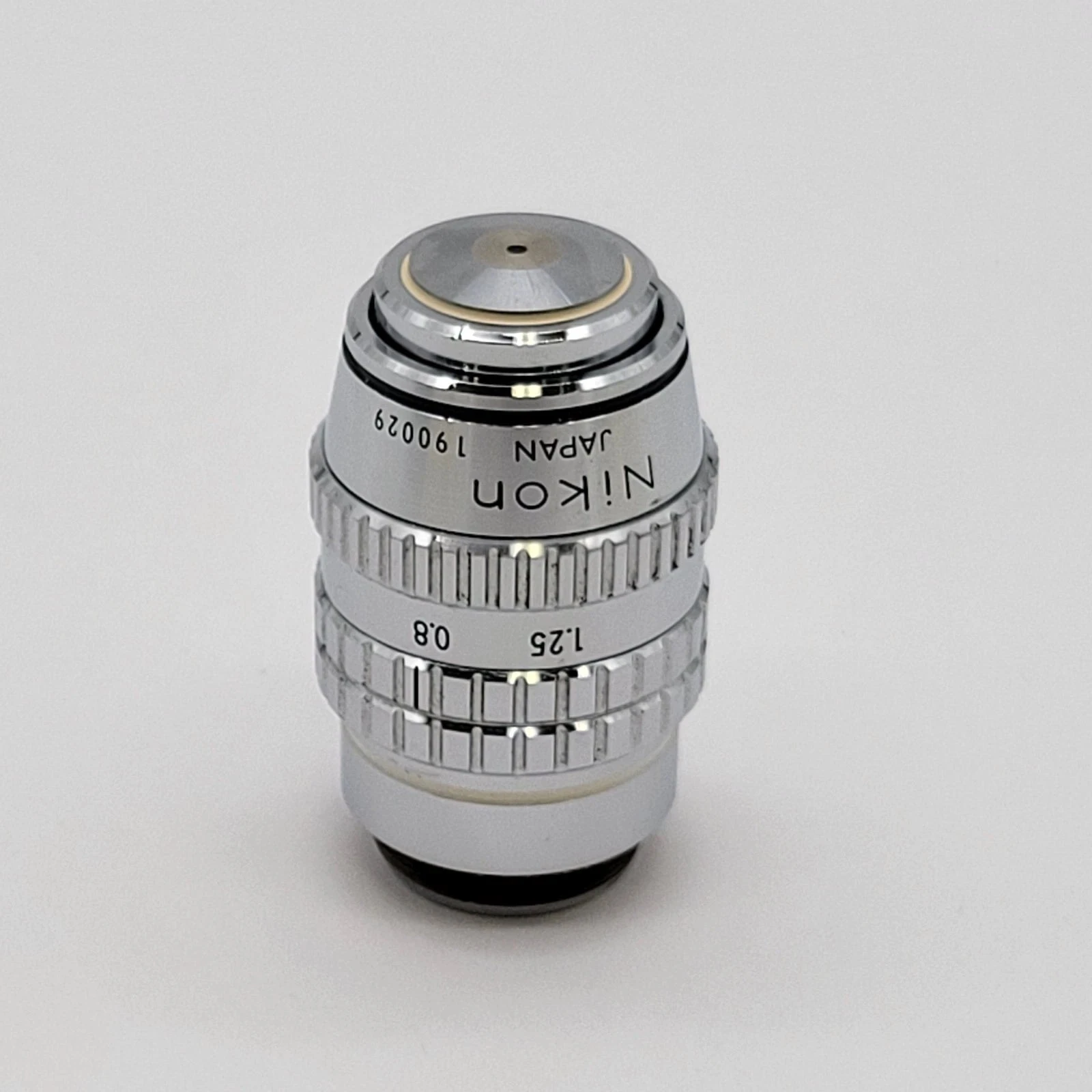 Nikon Microscope Objective Plan 100x 1.25 Oil with Iris Diaphragm 160/0 ...