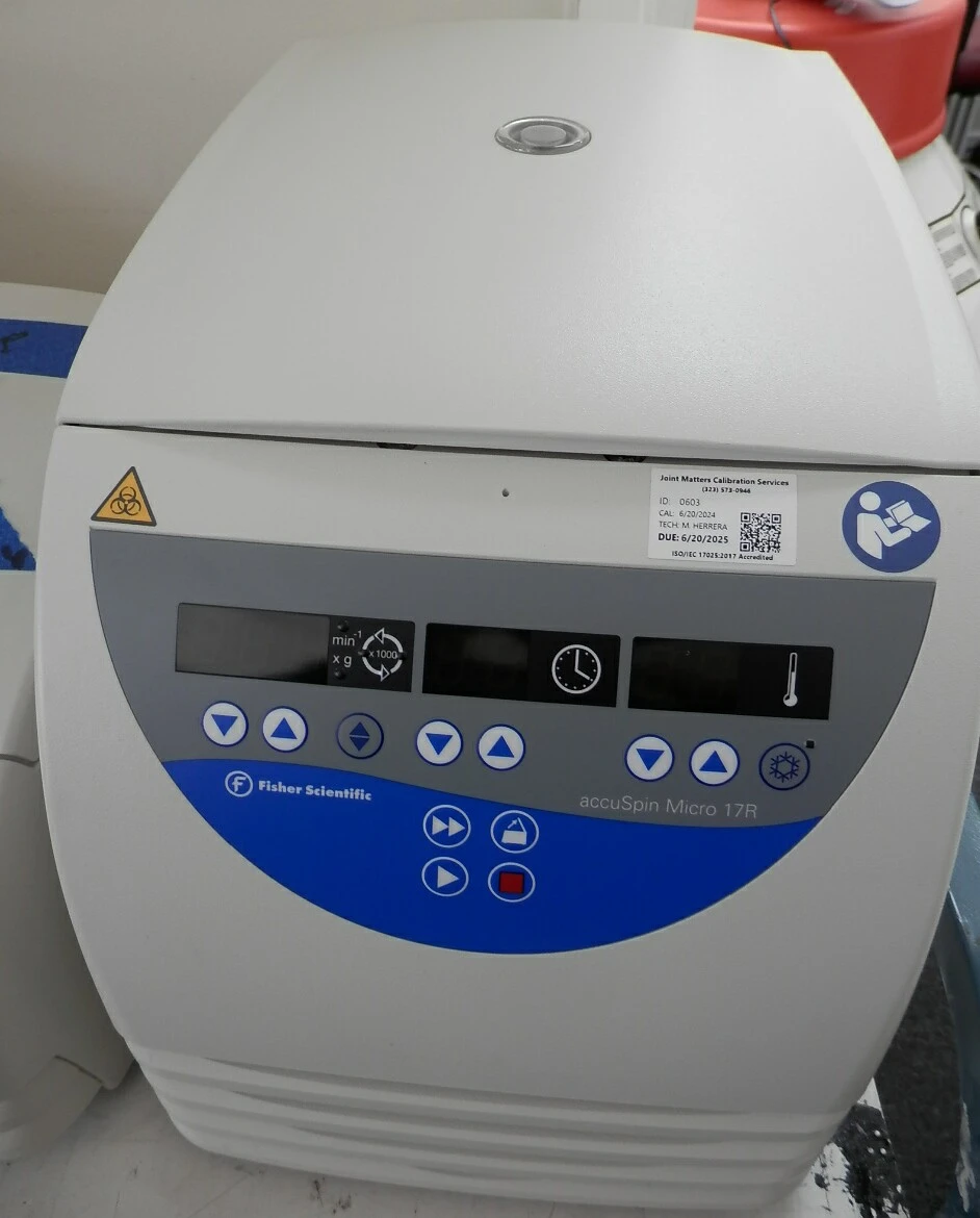 Micro Fisher Fisher Scientific accuSpin Microfuge 17R with 24-place Rotor - 2022 ...