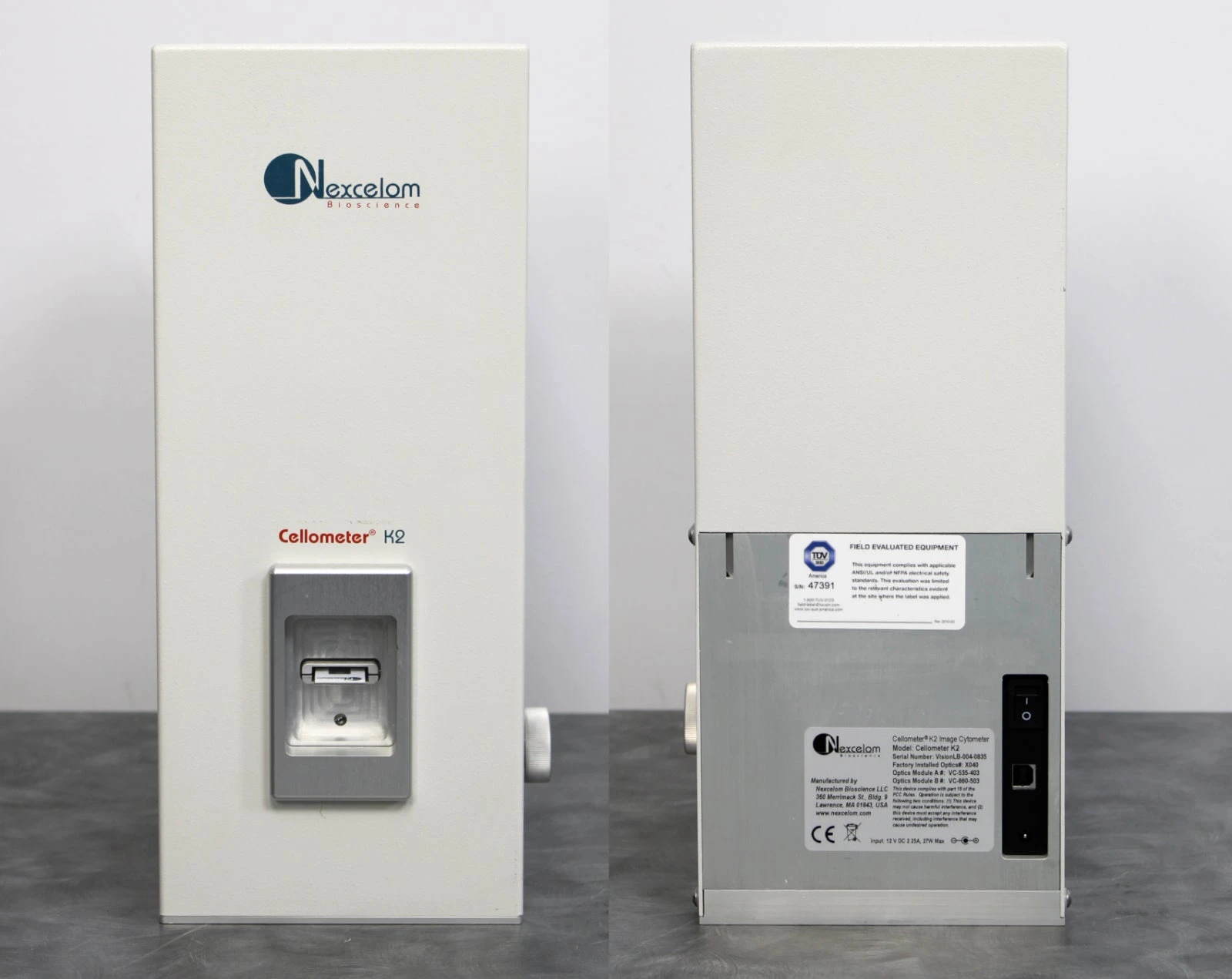 Nexcelom Cellometer K2 Image Cytometer Automated Cell Counter with Dell ...