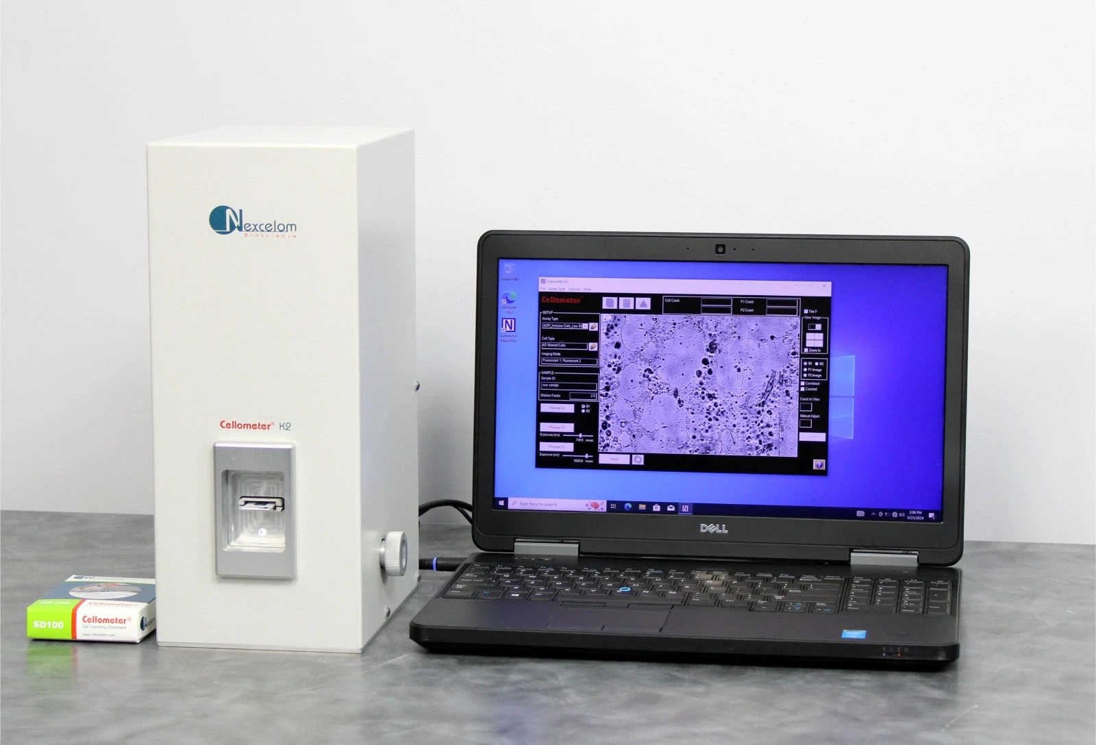 Cellometer Spectrum Nexcelom Cellometer K2 Image Cytometer Automated Cell Counter with Dell ...