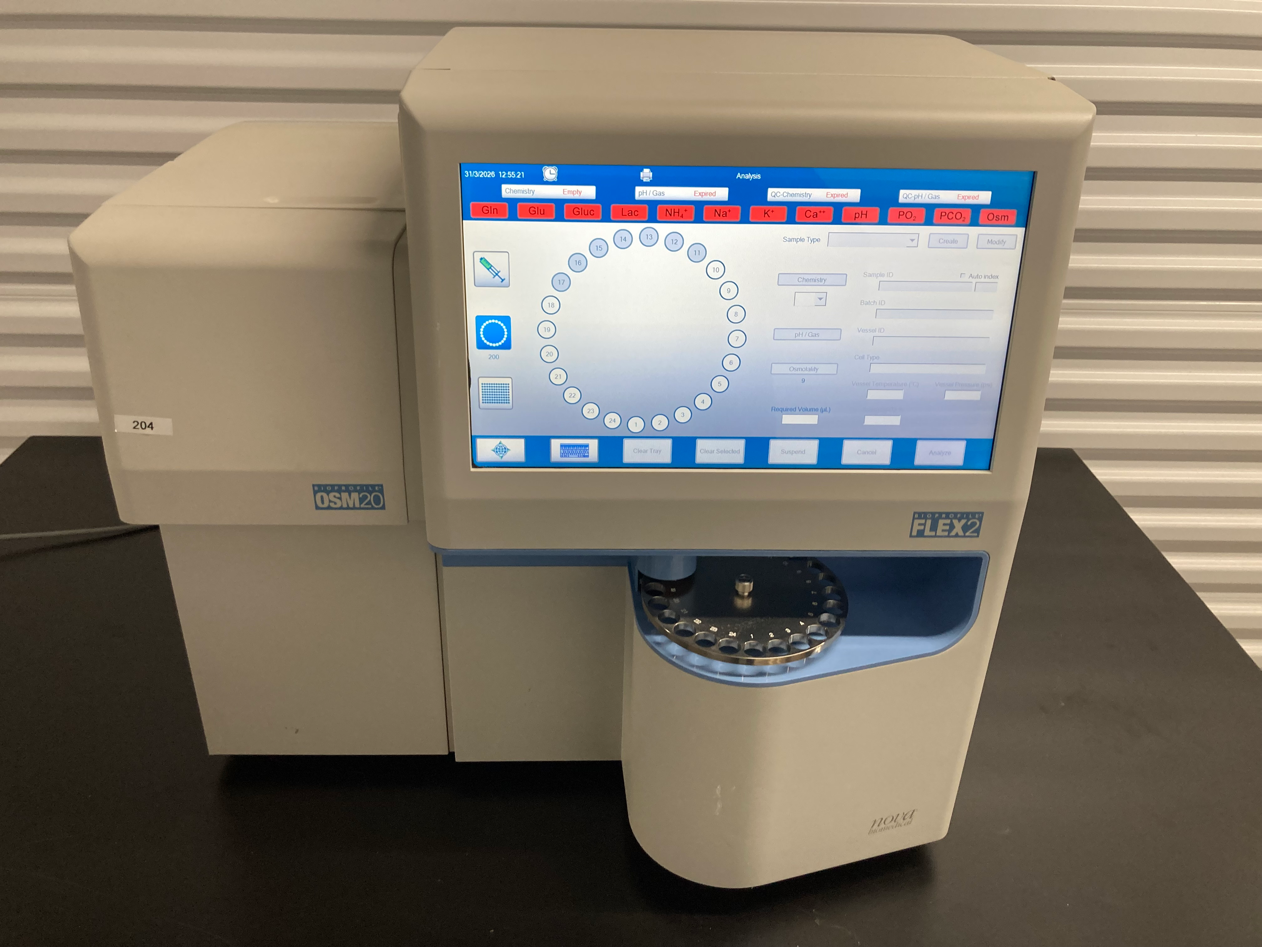 Nova Biomedical BioProfile Flex 2 Automated Cell Culture Analyzer with ...