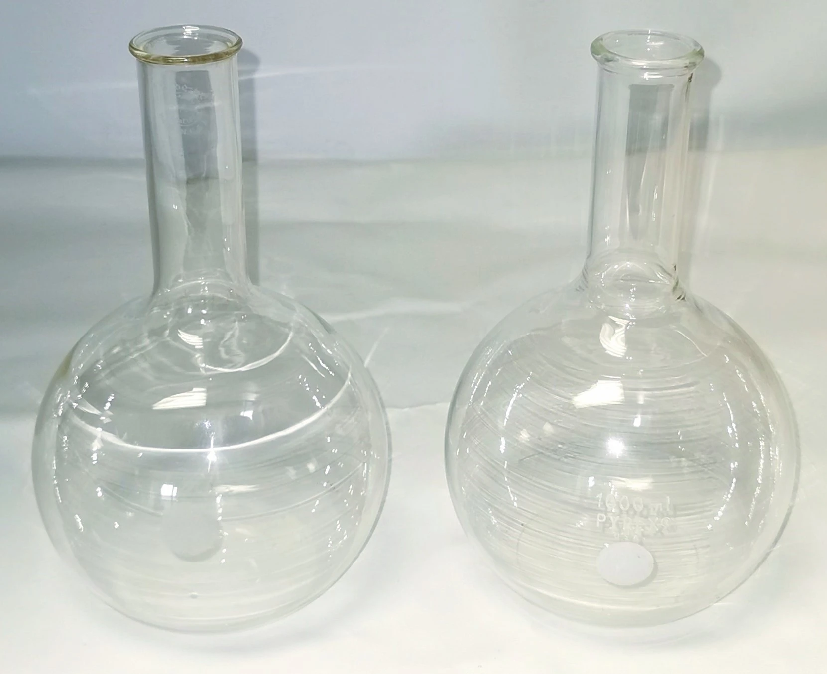 Corning PYREX 4060 (or Equivalent) 1000mL Florence Flat-Bottom Flask ...