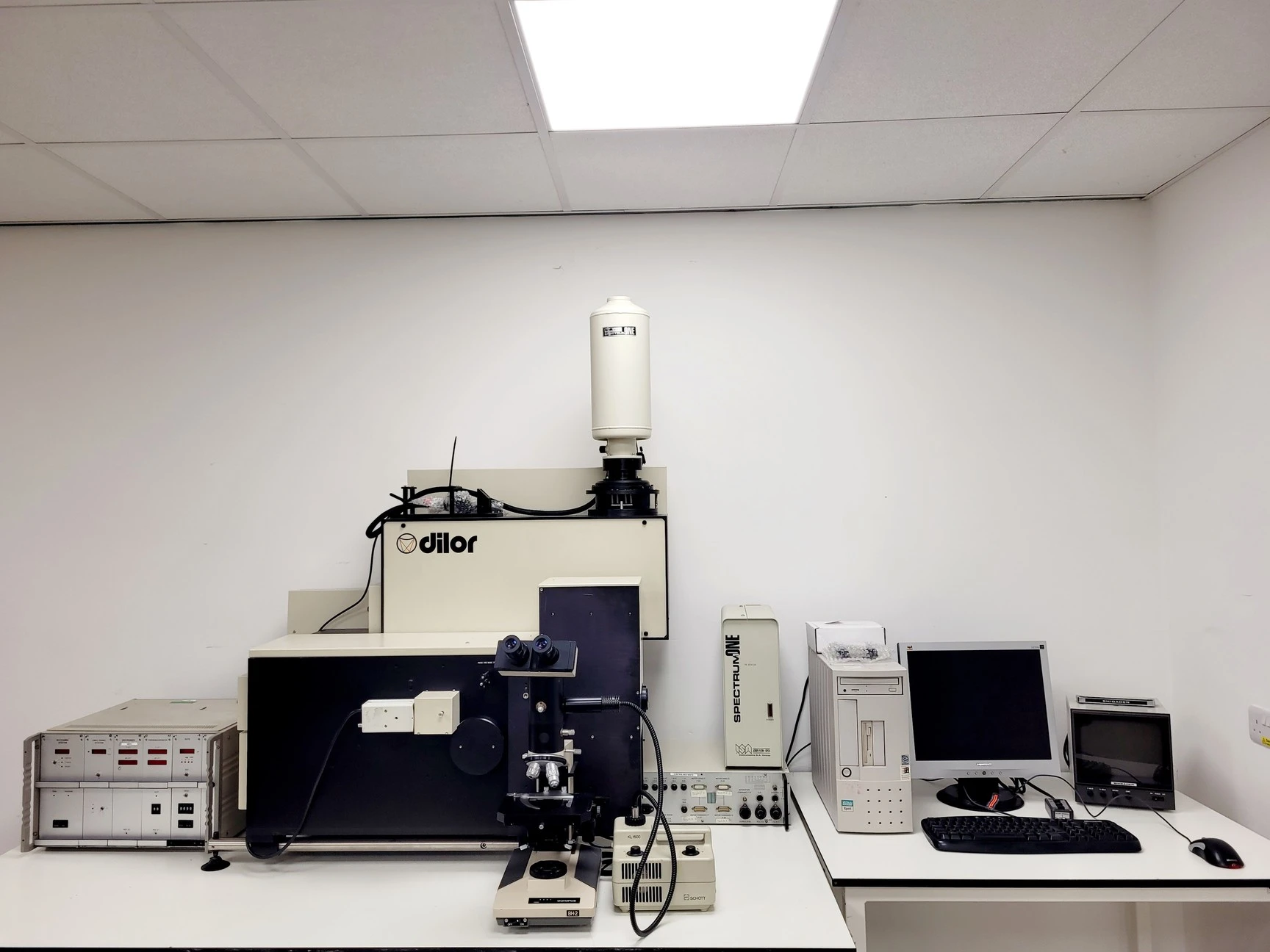 Dilor XY-800 Double Monochromator Spectrometer w/ Nitrogen Cooled CCD ...