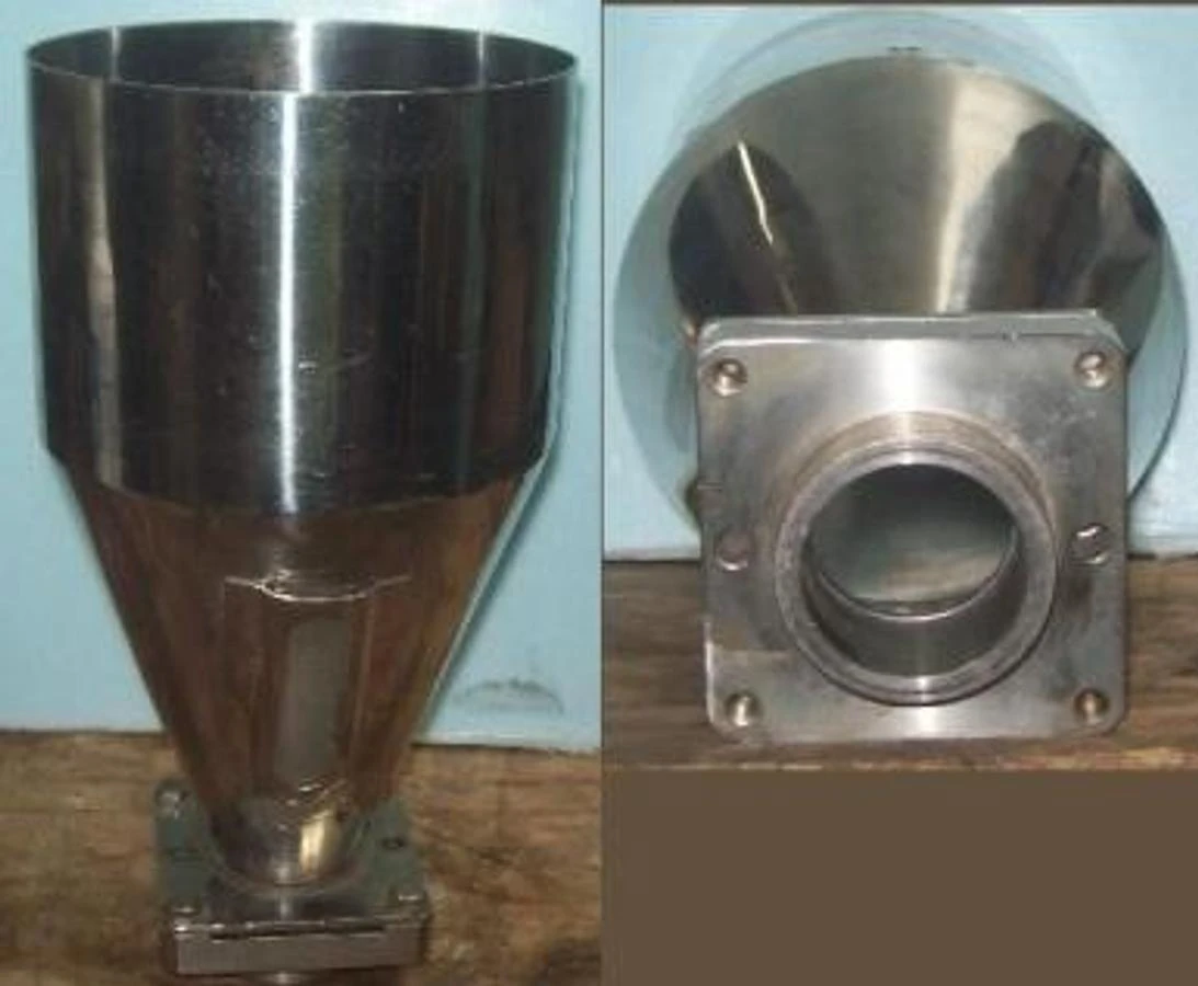 QTY. 1. MANUFACTURE STAINLESS STEEL HOPPER MAYBE A FLUID BED HOPPER ...