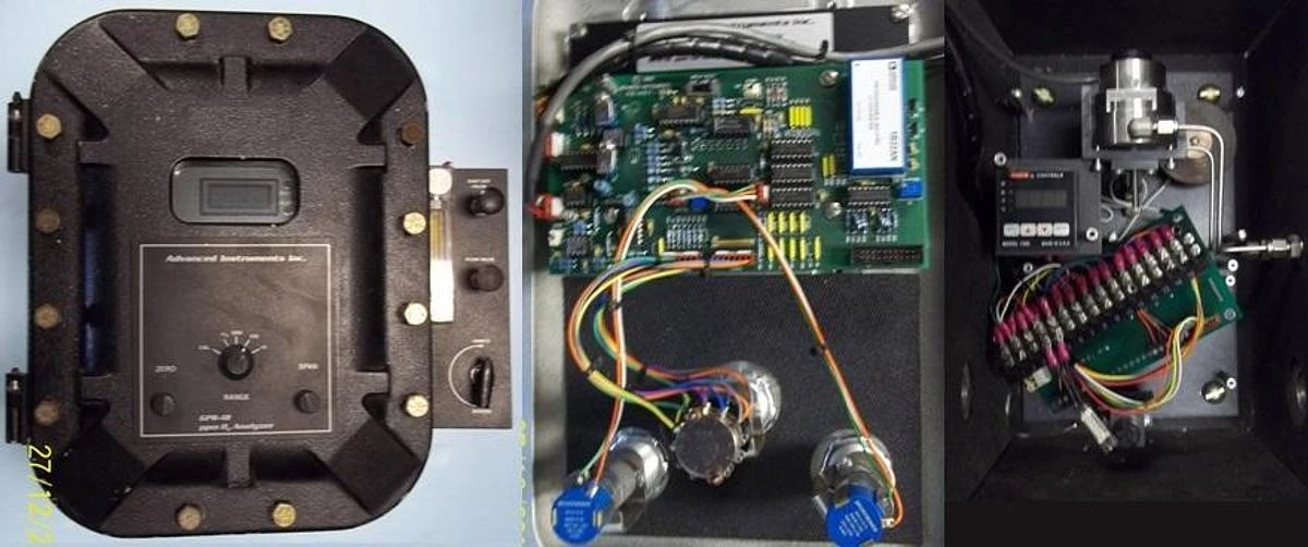 QTY. 1. ADVANCED INSTRUMENT INC. GPR-18 EXPLOSION PROOF PROCESS PPM ...