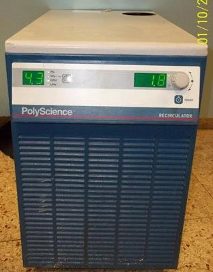 Polyscience Recirculator QTY. 1. POLYSCIENCE RECIRCULATOR MODEL: N0772028 VOLTAGE: 230 HZ/A 60/ ...