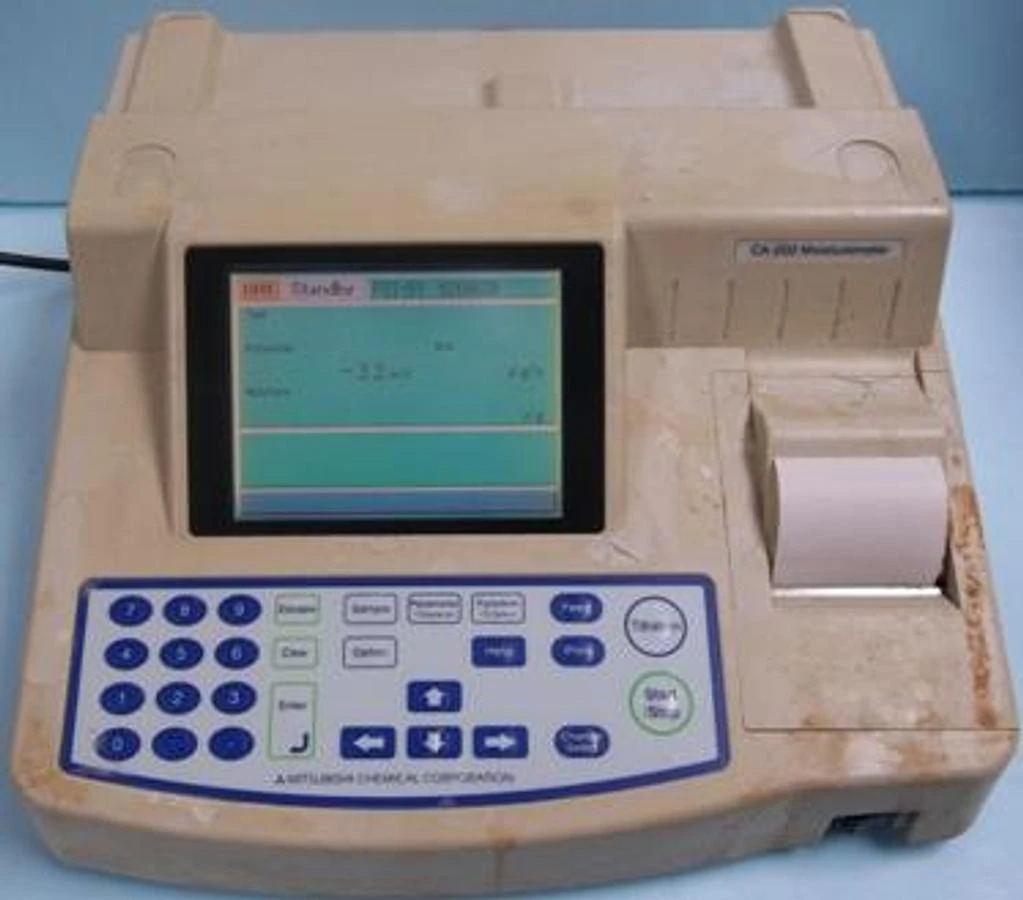 QTY. 1. MITSUBISHI CHEMICAL CORPORATION MOISTURE METER MODEL NO.: CA-21 ...