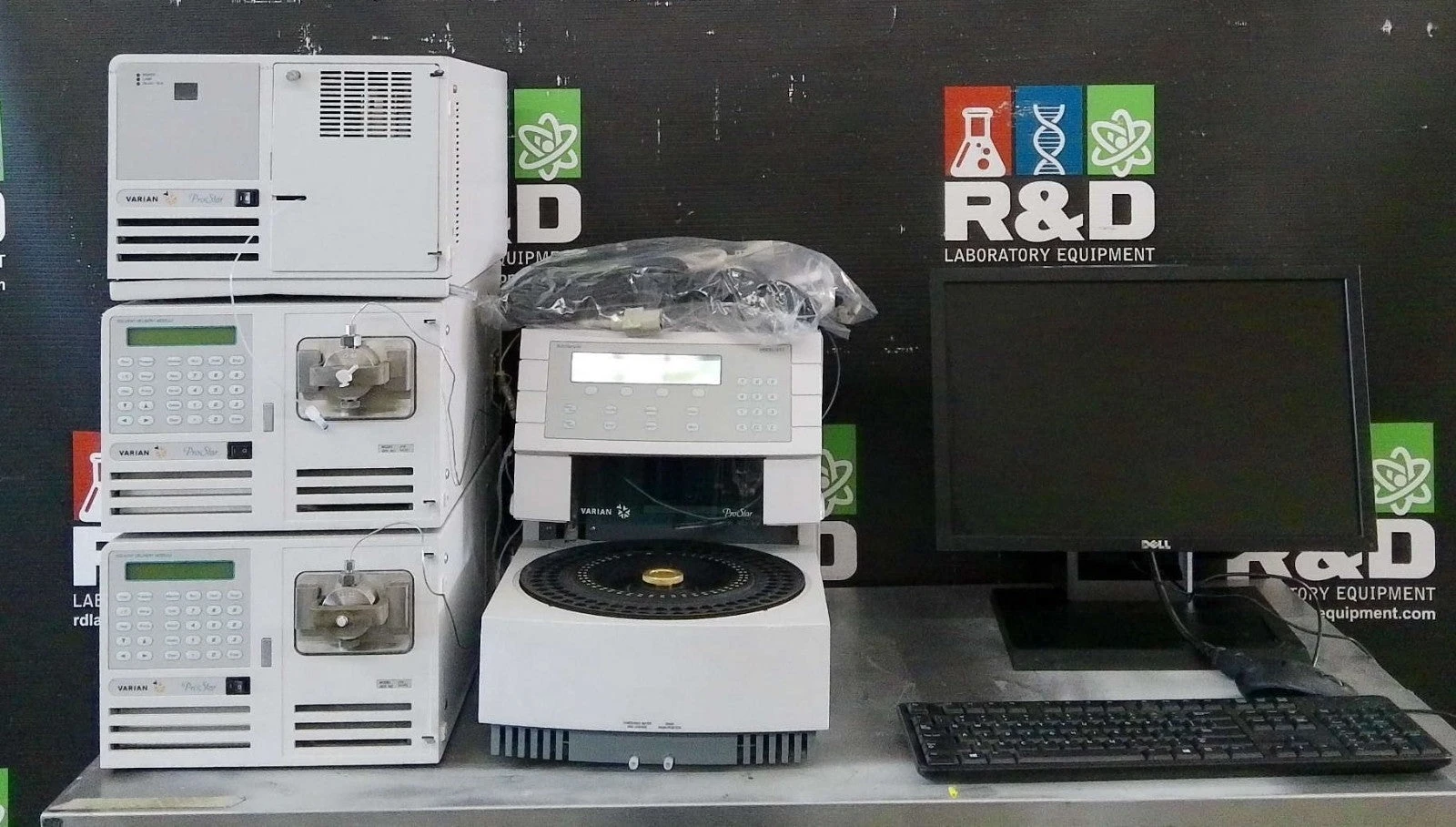 Varian HPLC Liquid Chromatology System w/ Computer | LabX.com