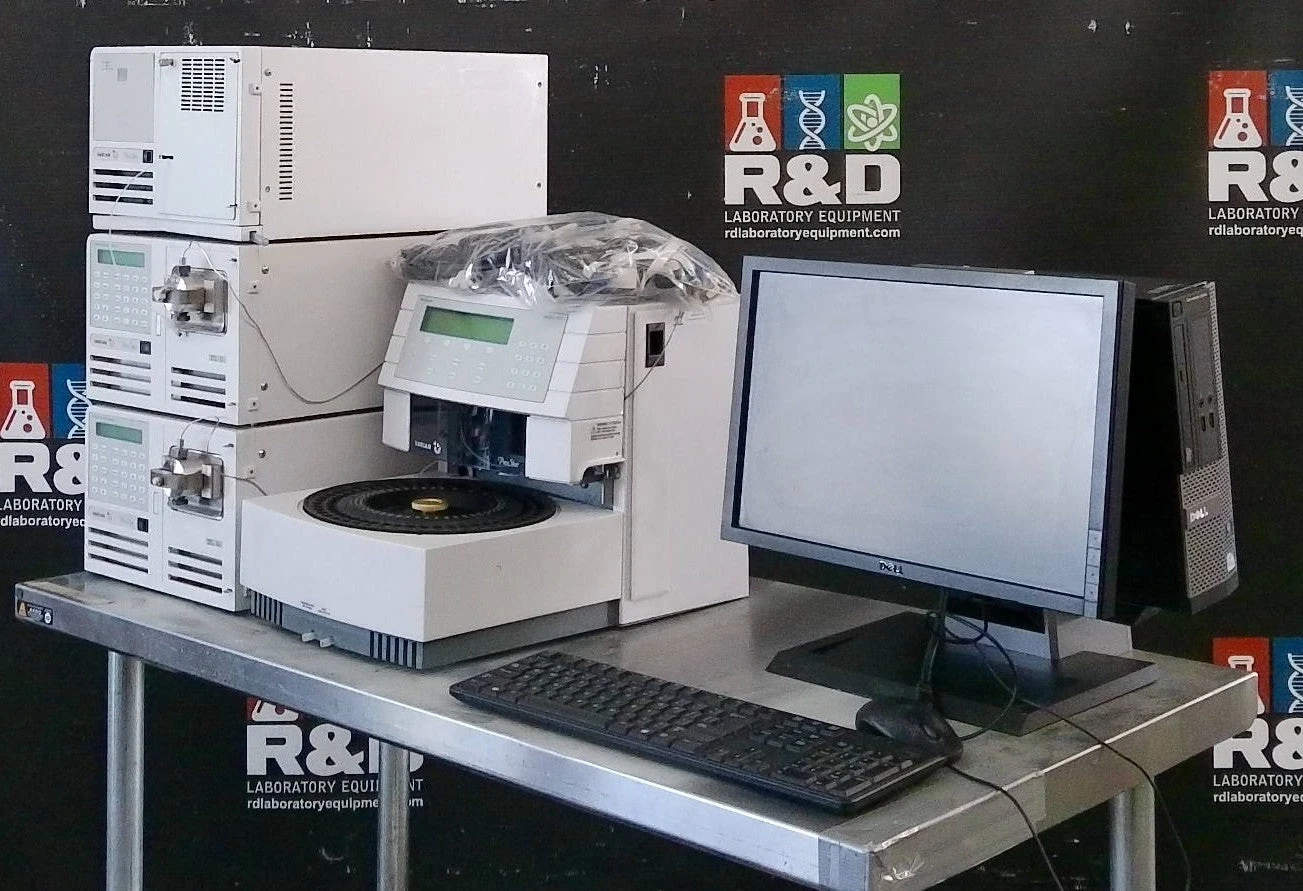Varian HPLC Liquid Chromatology System w/ Computer | LabX.com