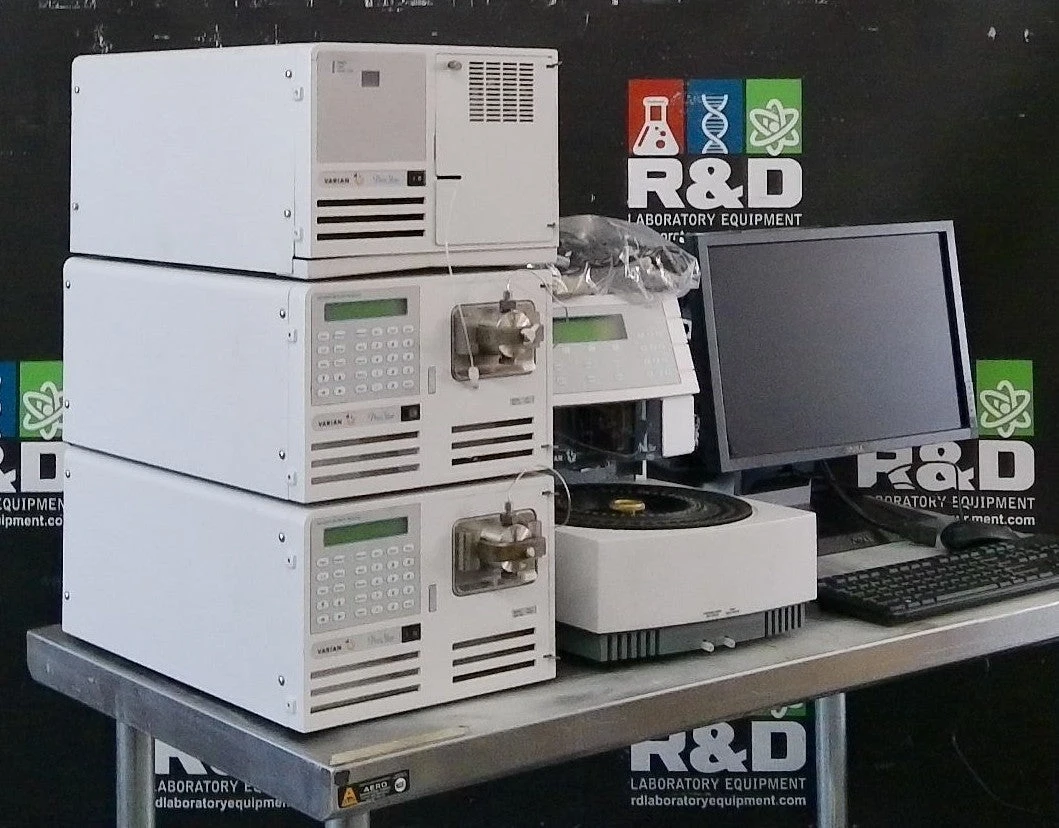Varian HPLC Liquid Chromatology System w/ Computer | LabX.com