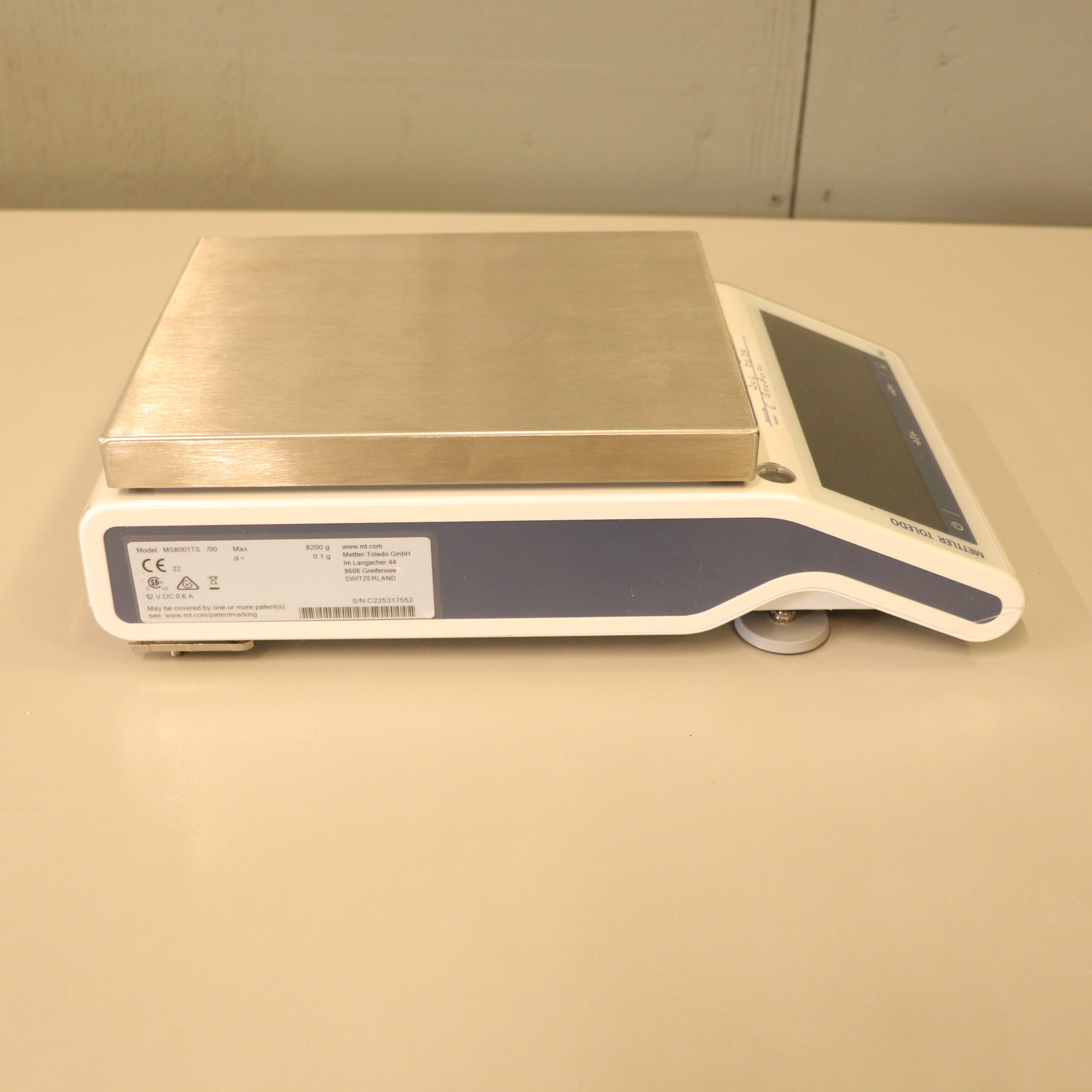 Mettler Toledo Precision Balance MS8001TS/00 100mg Readability | LabX.com