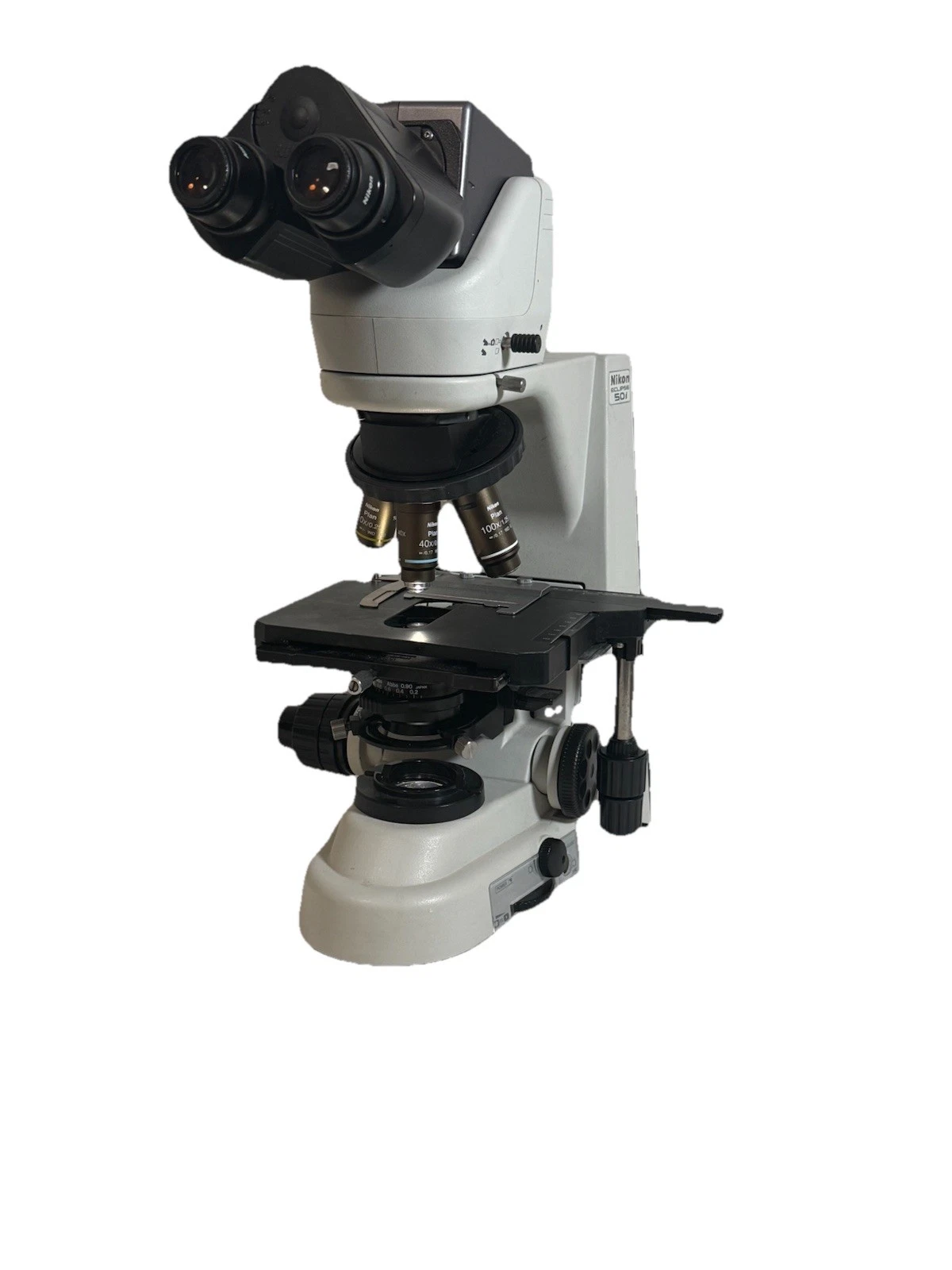 Nikon Eclipse 50i Microscope with 10x,40x,100X(oil) Obj’s - Nanodyne ...