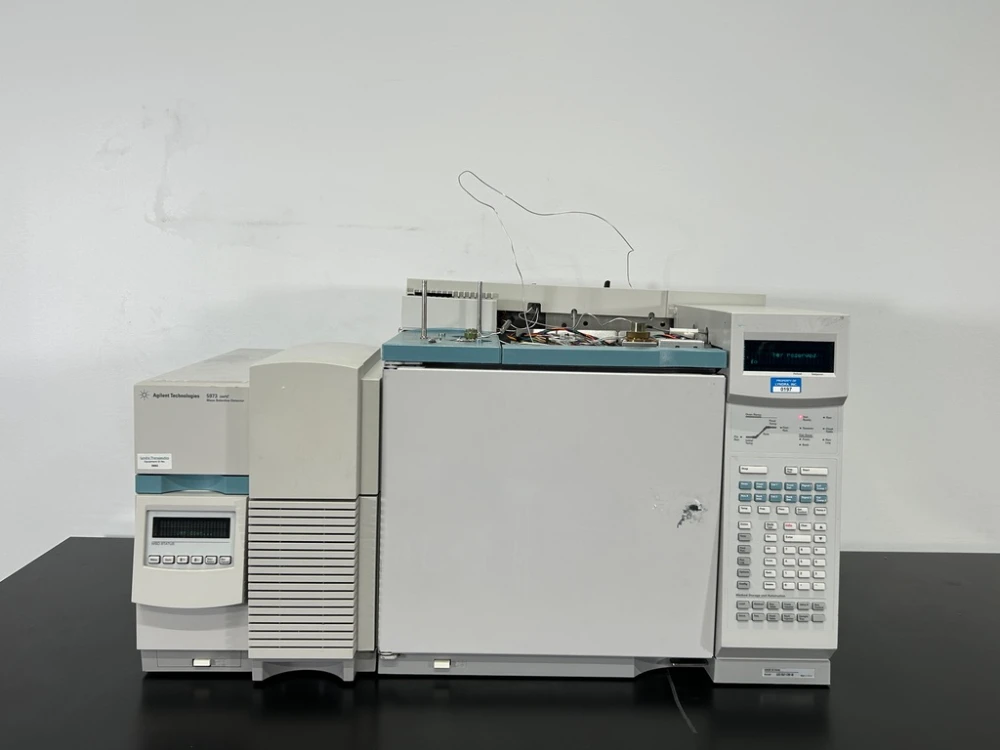Agilent Technologies 6890N Gas Chromatograph w/ 5973 Mass Selective ...