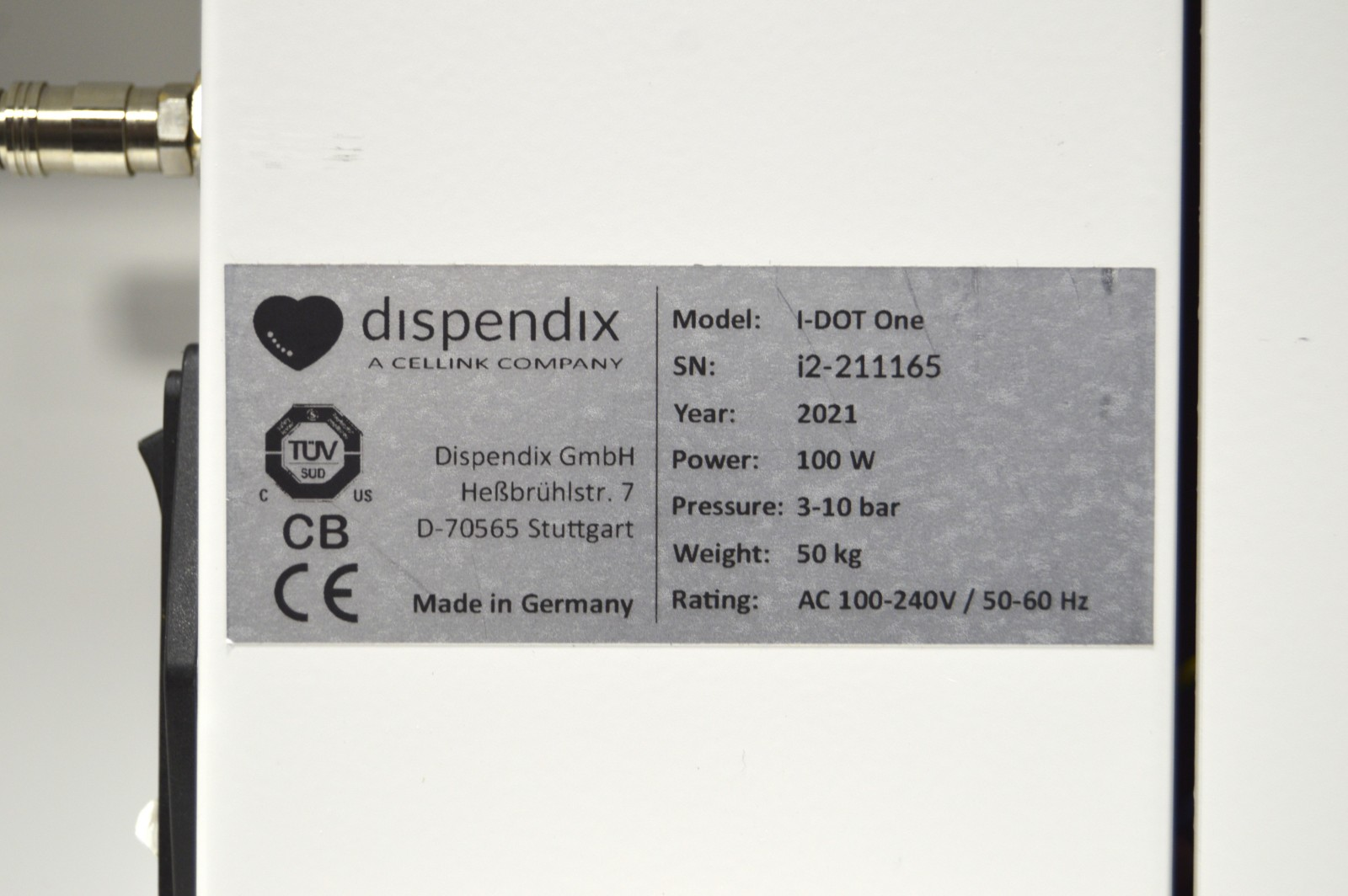 Dispendix I.DOT One DW Liquid Handler 12-Column Configuration | LabX.com
