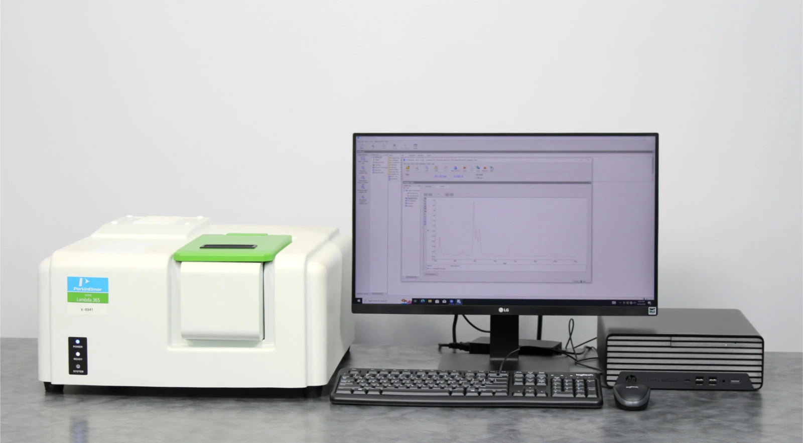 Perkin Elmer Lambda 365 UV-Vis Spectrophotometer N4100020 and Single ...