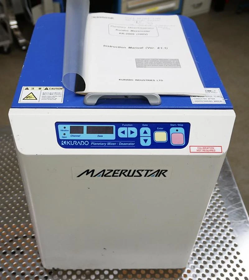 2012 Kurabo Mazerustar KK-250S Planetary Mixer 250g Capacity