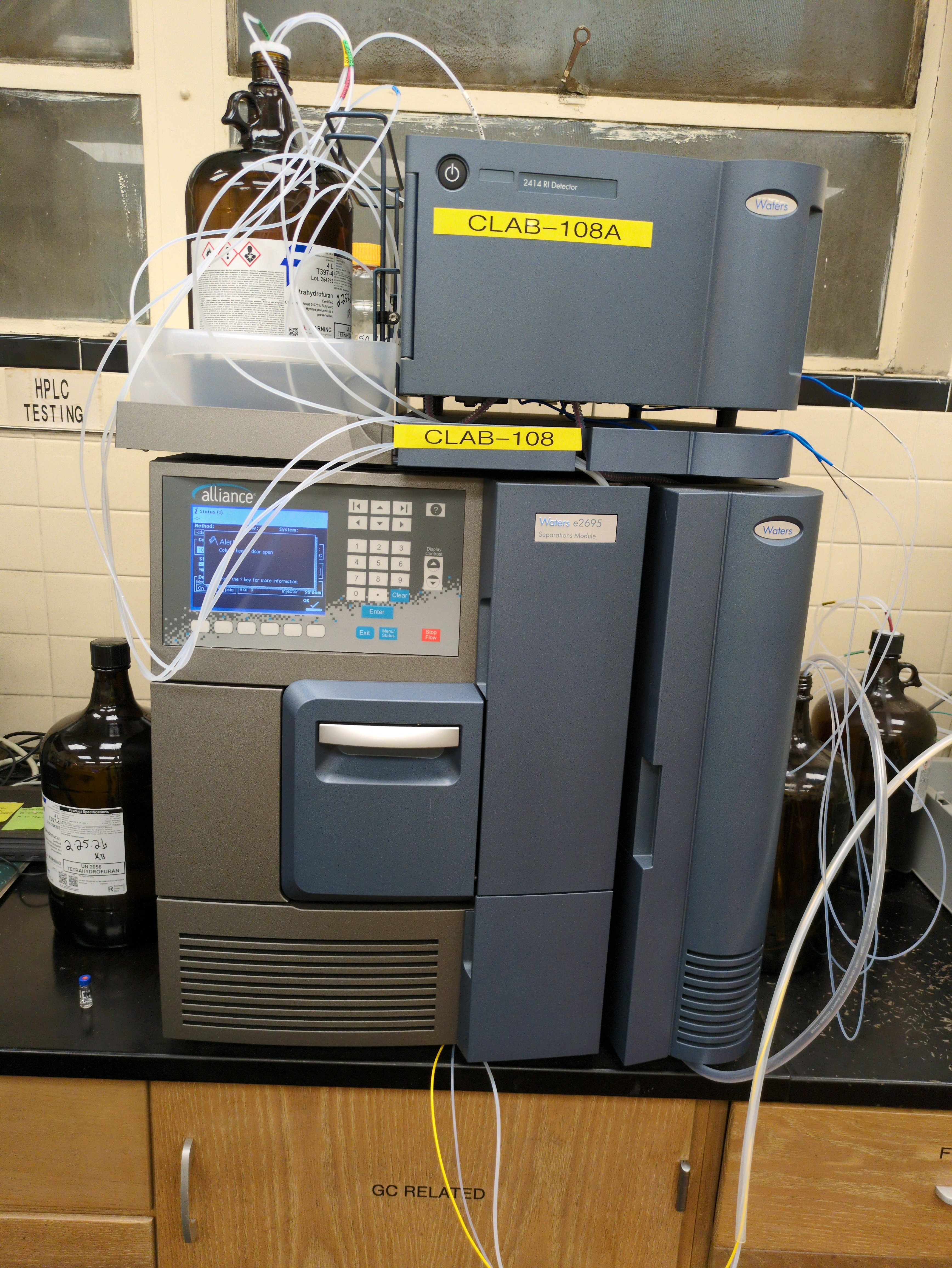 Waters Alliance e2695 HPLC System w/ 2414 Refractive Index