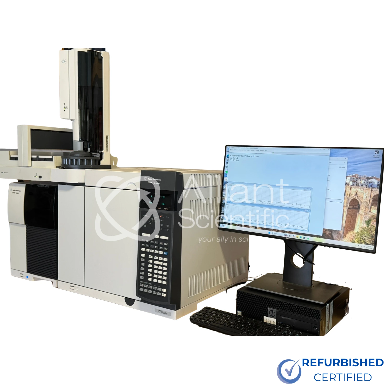 Agilent 7890B GC/MS System with 5977B MSD & 7693 Series Autosampler ...