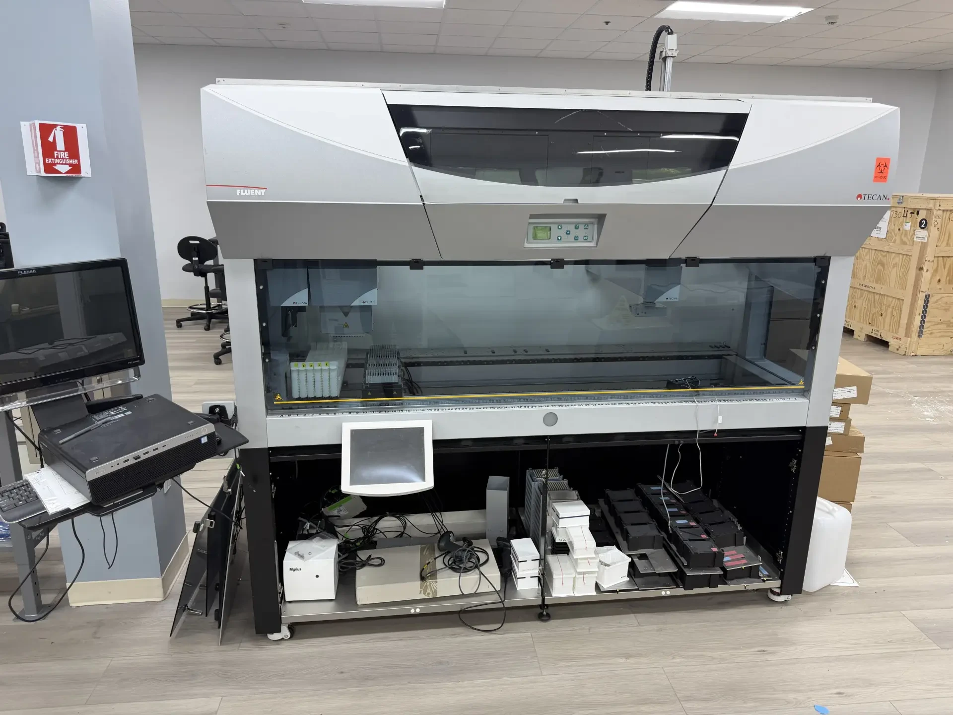 Tecan Fluent 1080 Automated Liquid Handler | LabX.com