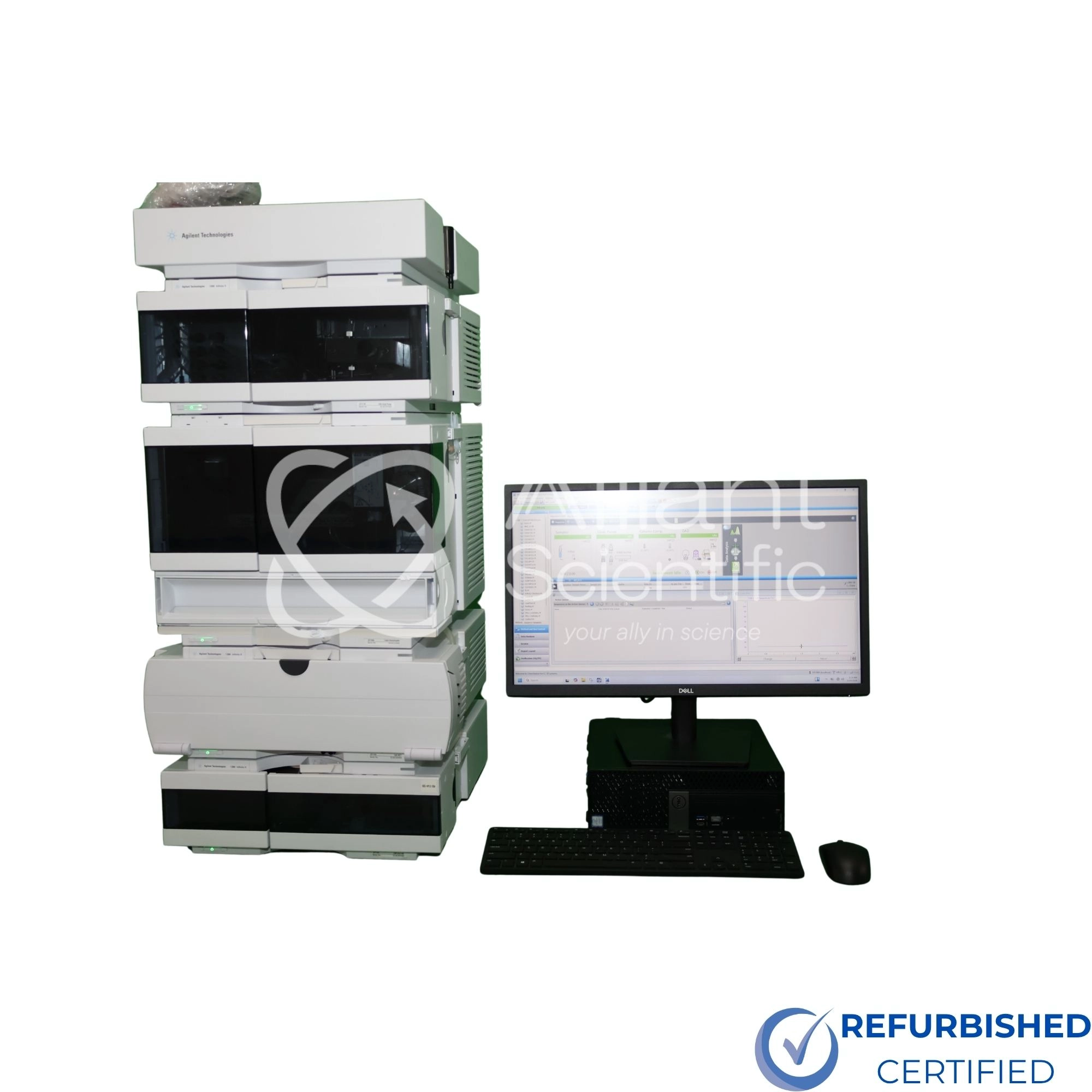 Agilent 1260 Infinity II HPLC System with Quaternary Pump and DAD