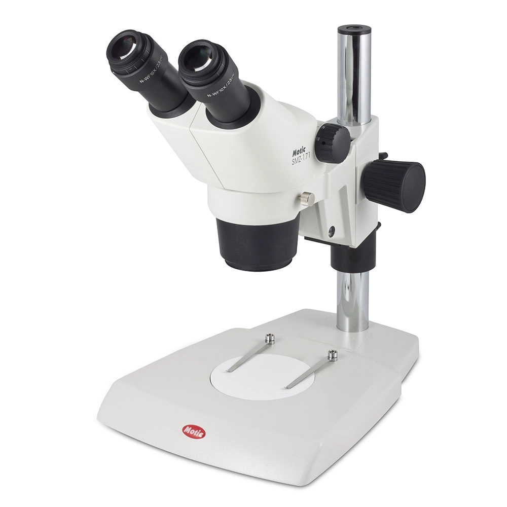 Motic SMZ-171 on Pole Stand w/ Coarse Focus | LabX.com