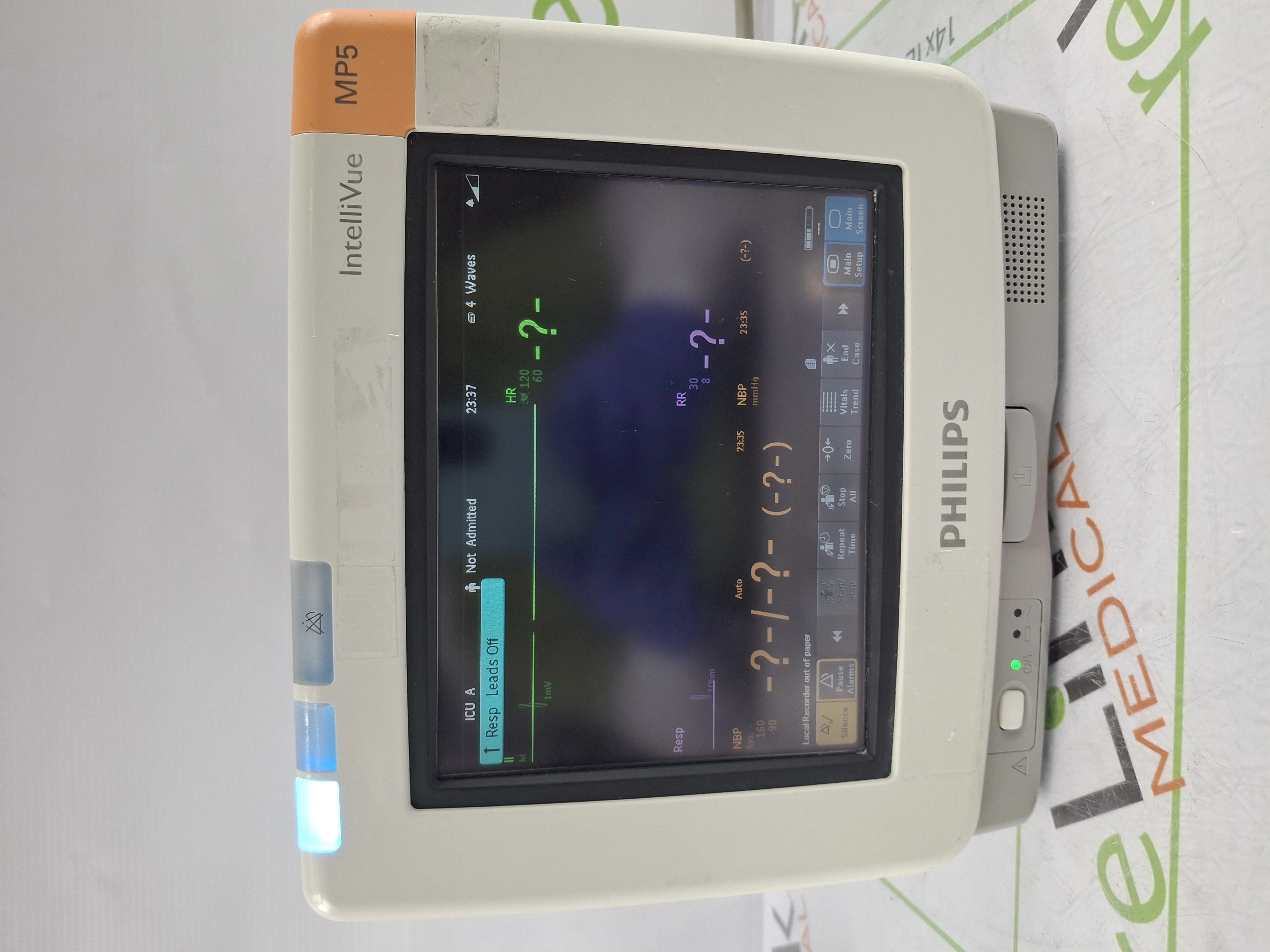 Sp1 Philips Fast Spo2 Philips MP5 Anesthesia Fast SpO2 ECG, Press, NBP, | LabX.com
