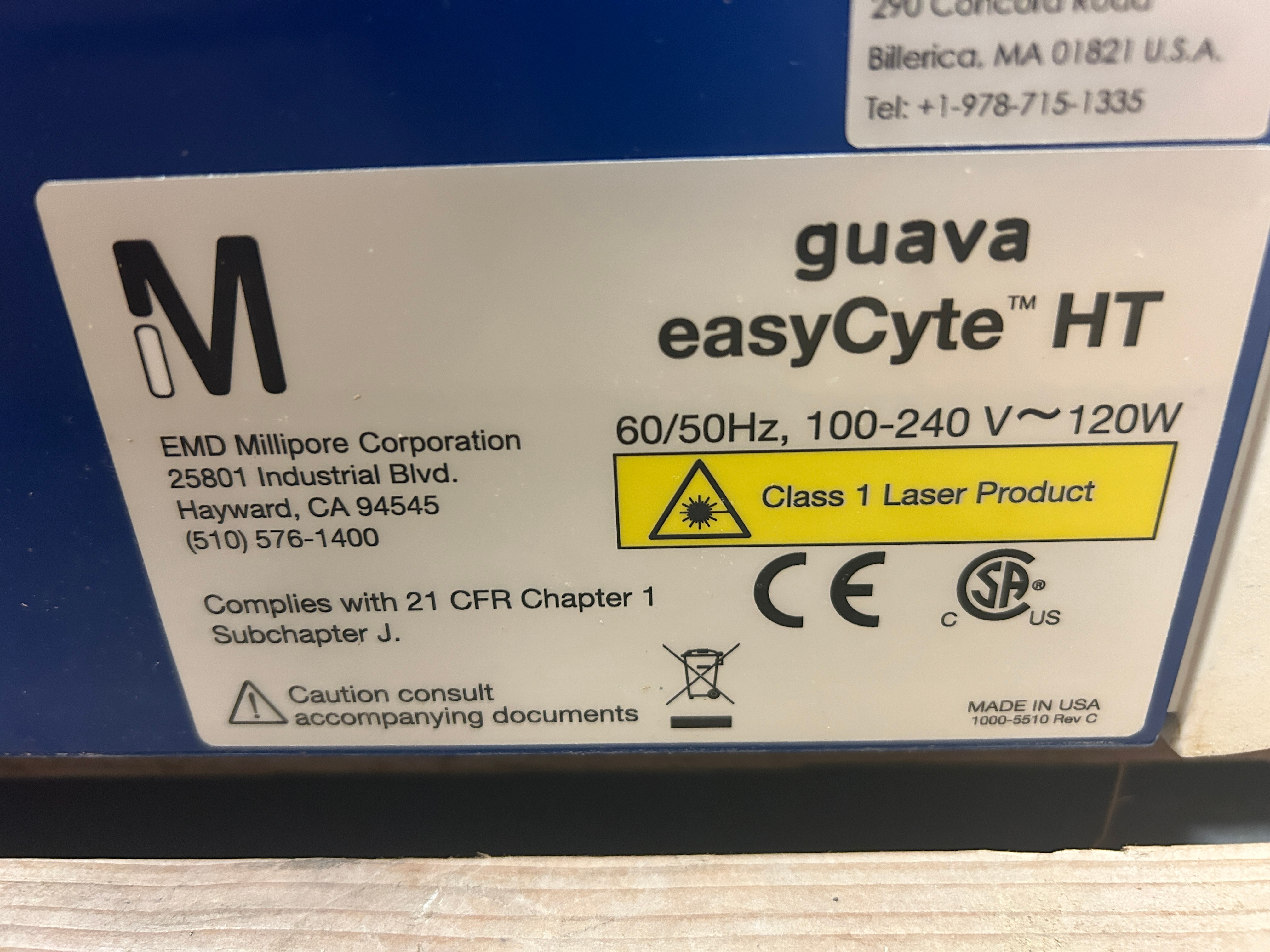 Millipore Guava Easycyte HT Cell Counter - BT.191.GE | LabX.com