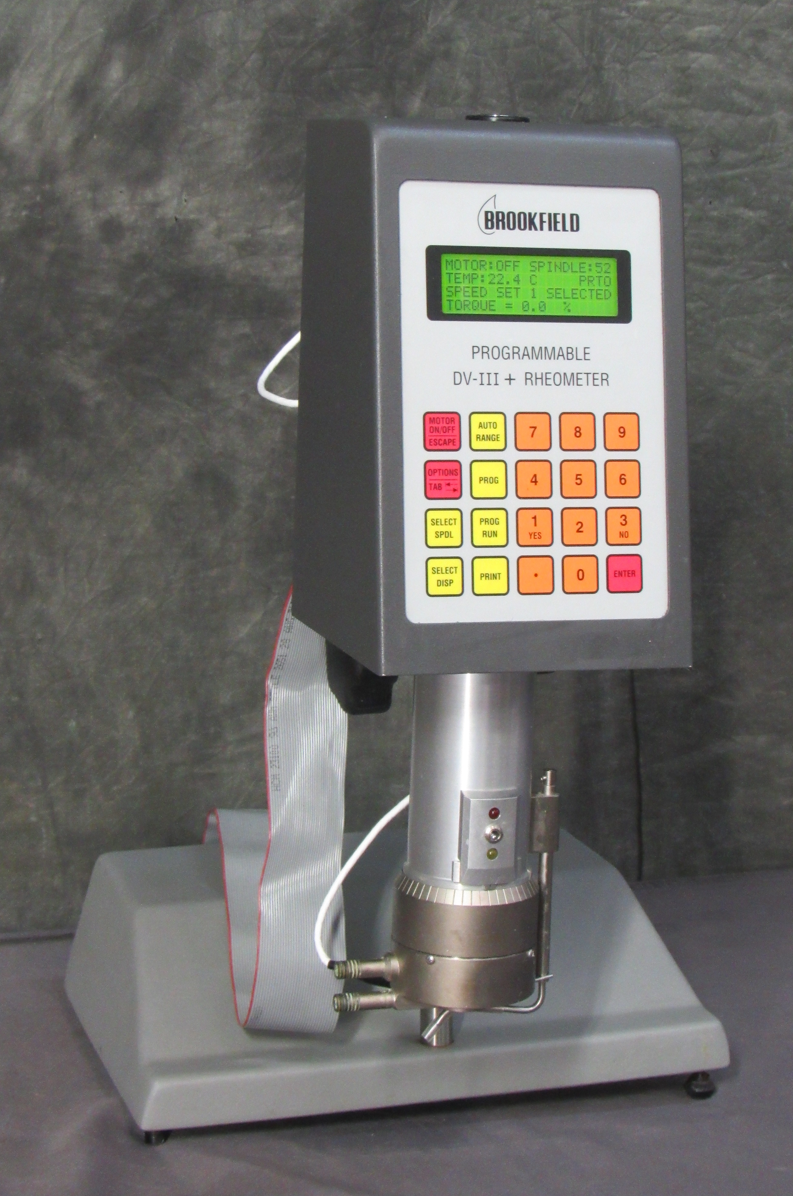 Brookfield HBDV-III+ CP / DV-III+ High Torque CONE PLATE Rheometer W ...