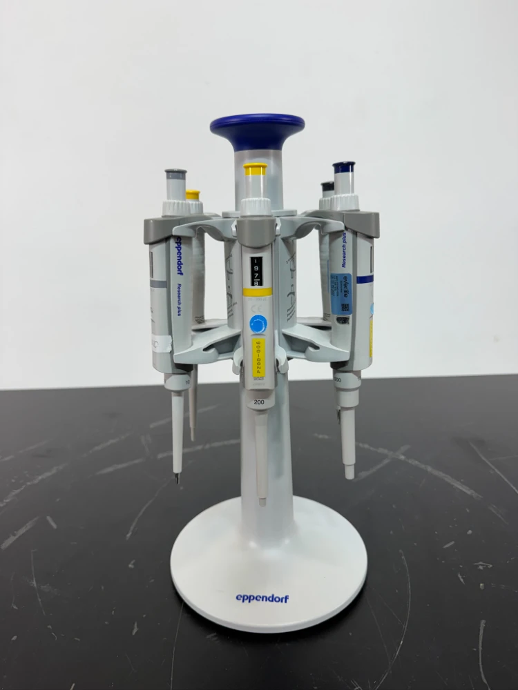 Eppendorf Research Plus Single Channel Pipettes w/Stand - Quantity 6 ...