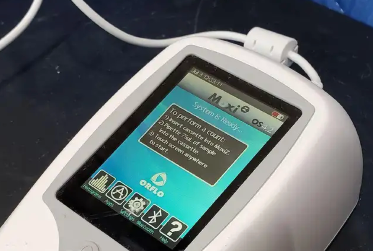 ORFLO Moxi Z Mini Automated Cell Counter MXZ000 Automated Cassette